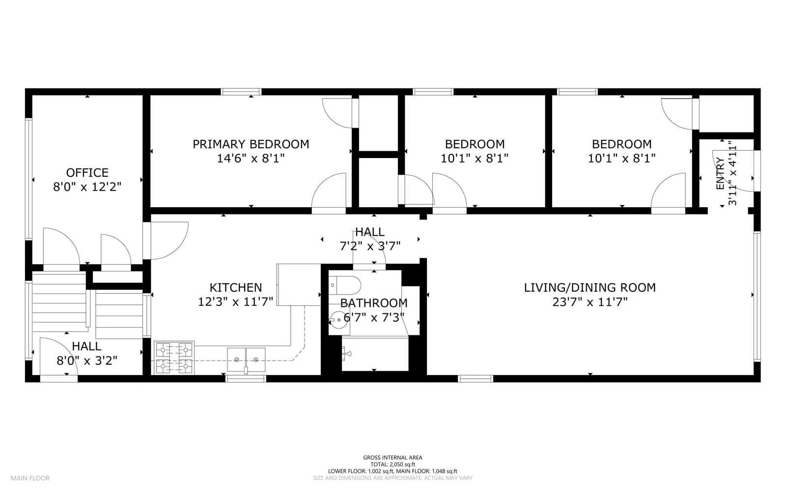 Property floor plan — level 2