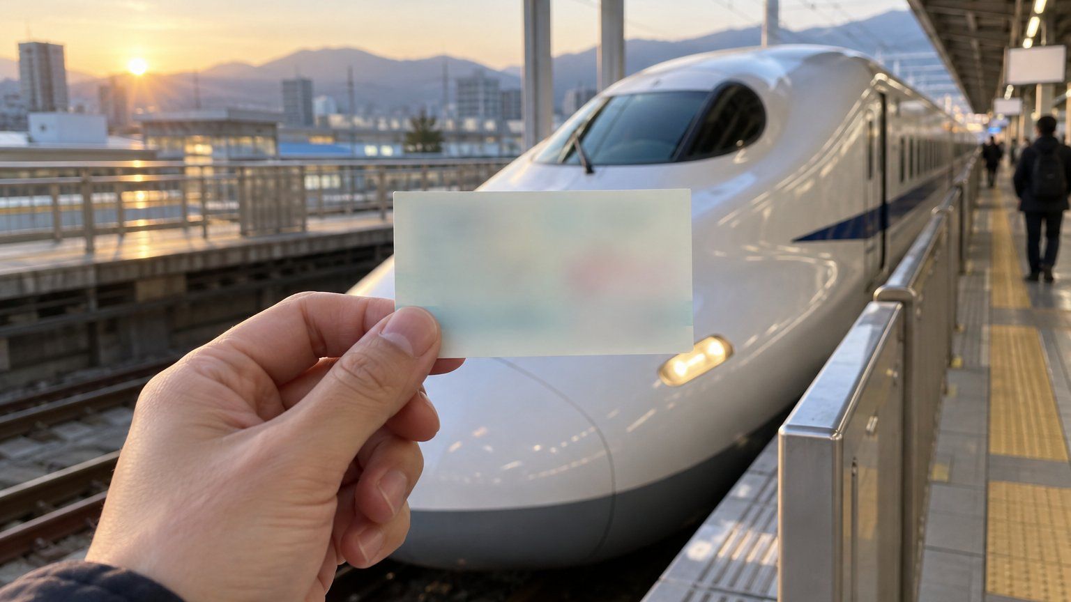 新幹線車票和座位表怎麼看？自由席、指定席、HARUKA、成田特快一次搞懂－手上兩張票、月台上一堆日文標示，到底要走哪個車廂？從車票欄位判讀到自由席與指定席的差別，還有 HARUKA、N'EX 的實用細節