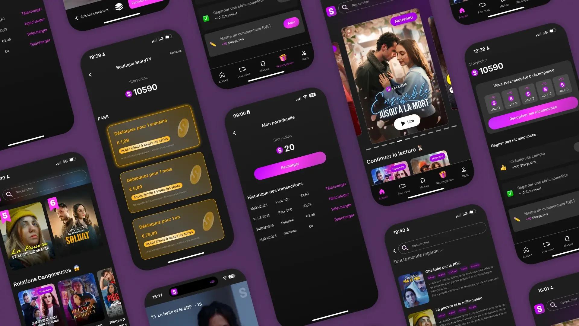 StoryTV - PWA (application) de streaming vidéo