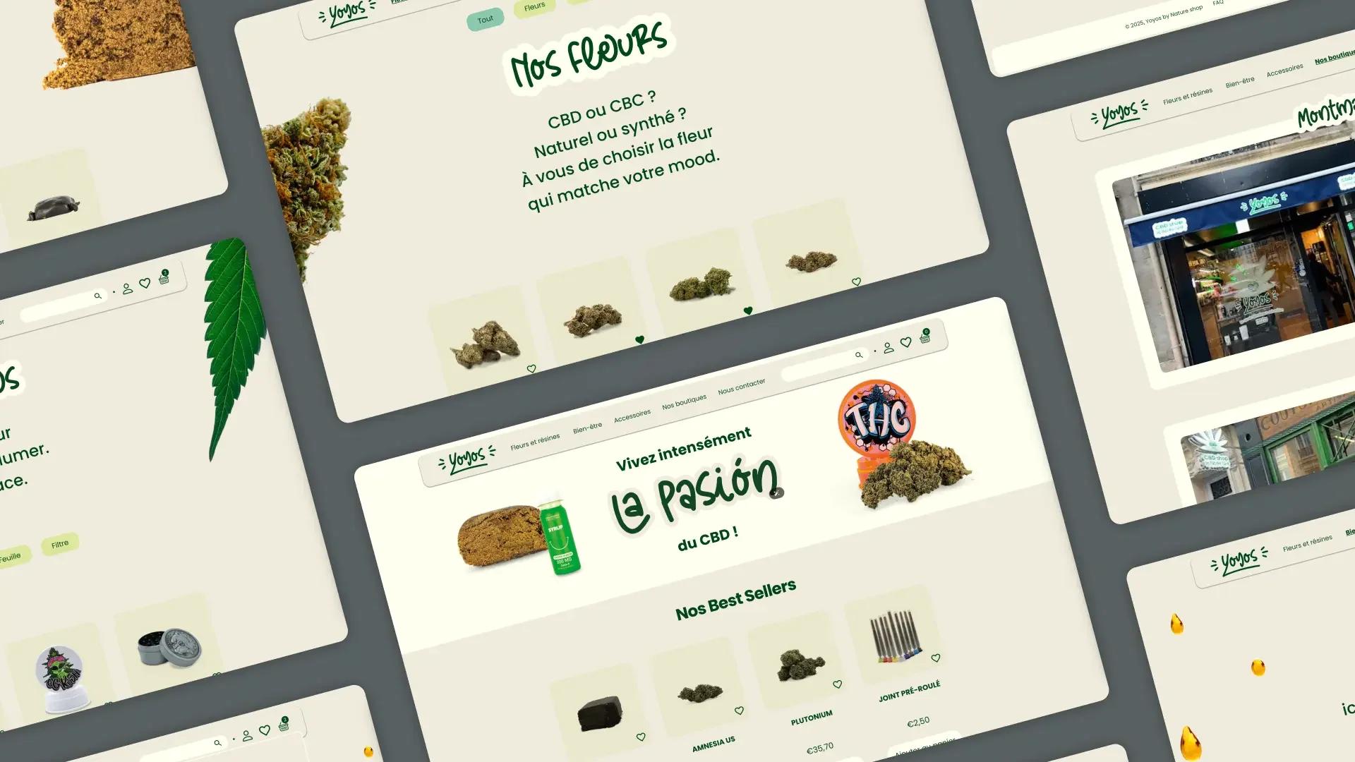 Yoyos - e-commerce de CBD et produits liés
