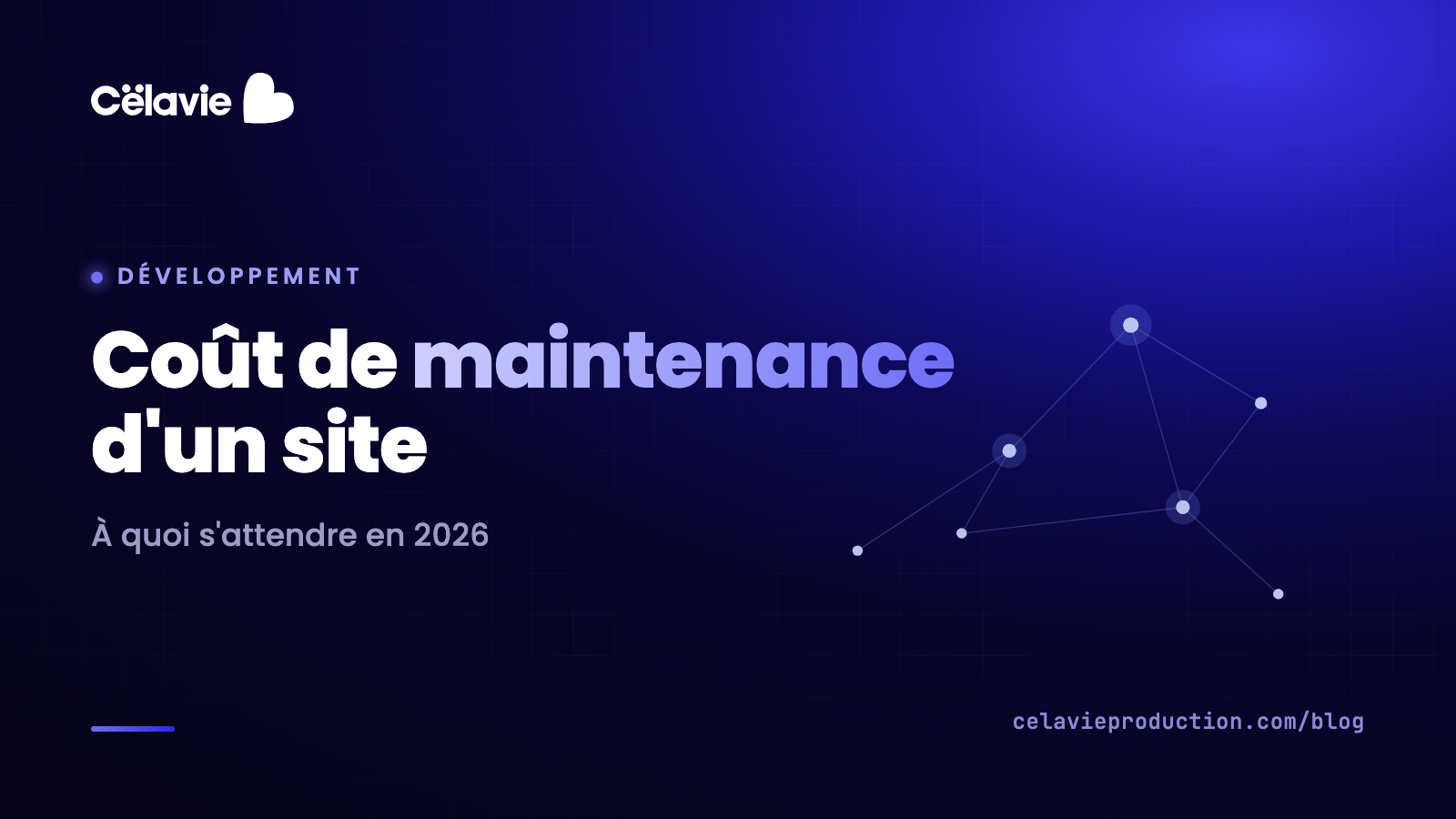 Coût maintenance site web 2026 : quels prix, quel contrat