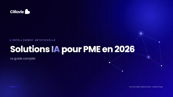 Solutions IA pour PME : le guide complet 2026