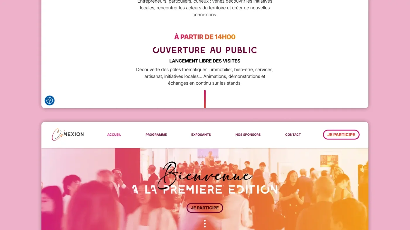 Co’Nexion : un site vitrine pour fédérer les entrepreneurs de Sucy-en-Brie · image 4