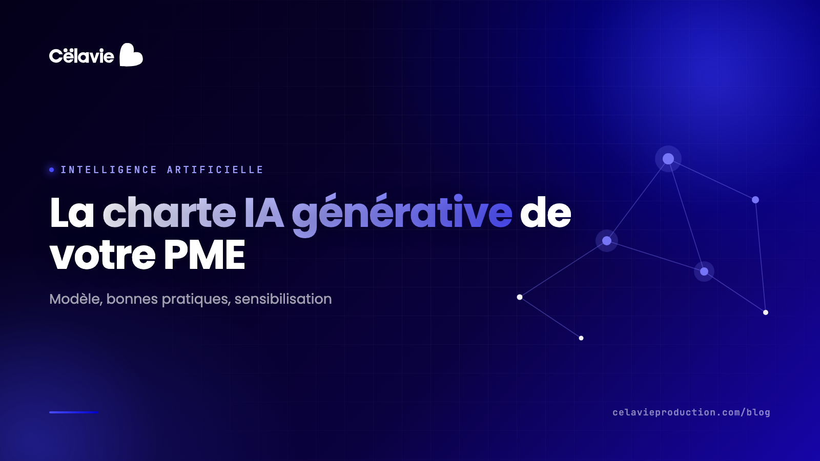 Charte IA générative en PME : modèle, bonnes pratiques et sensibilisation des équipes
