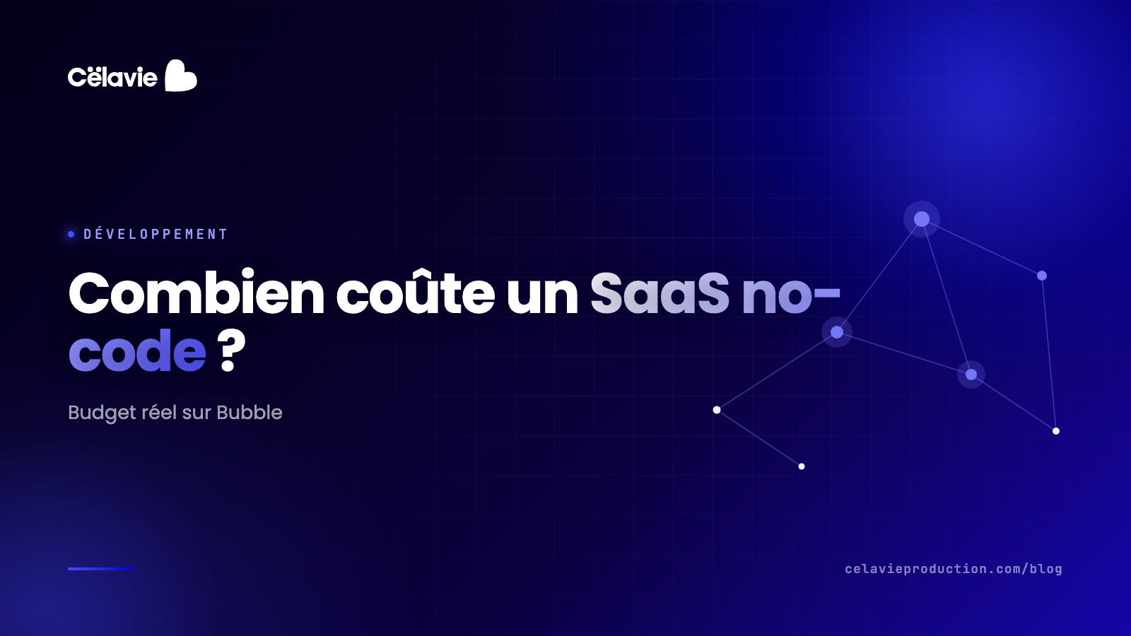 Combien coûte un SaaS no-code en 2026 (budget réel Bubble)