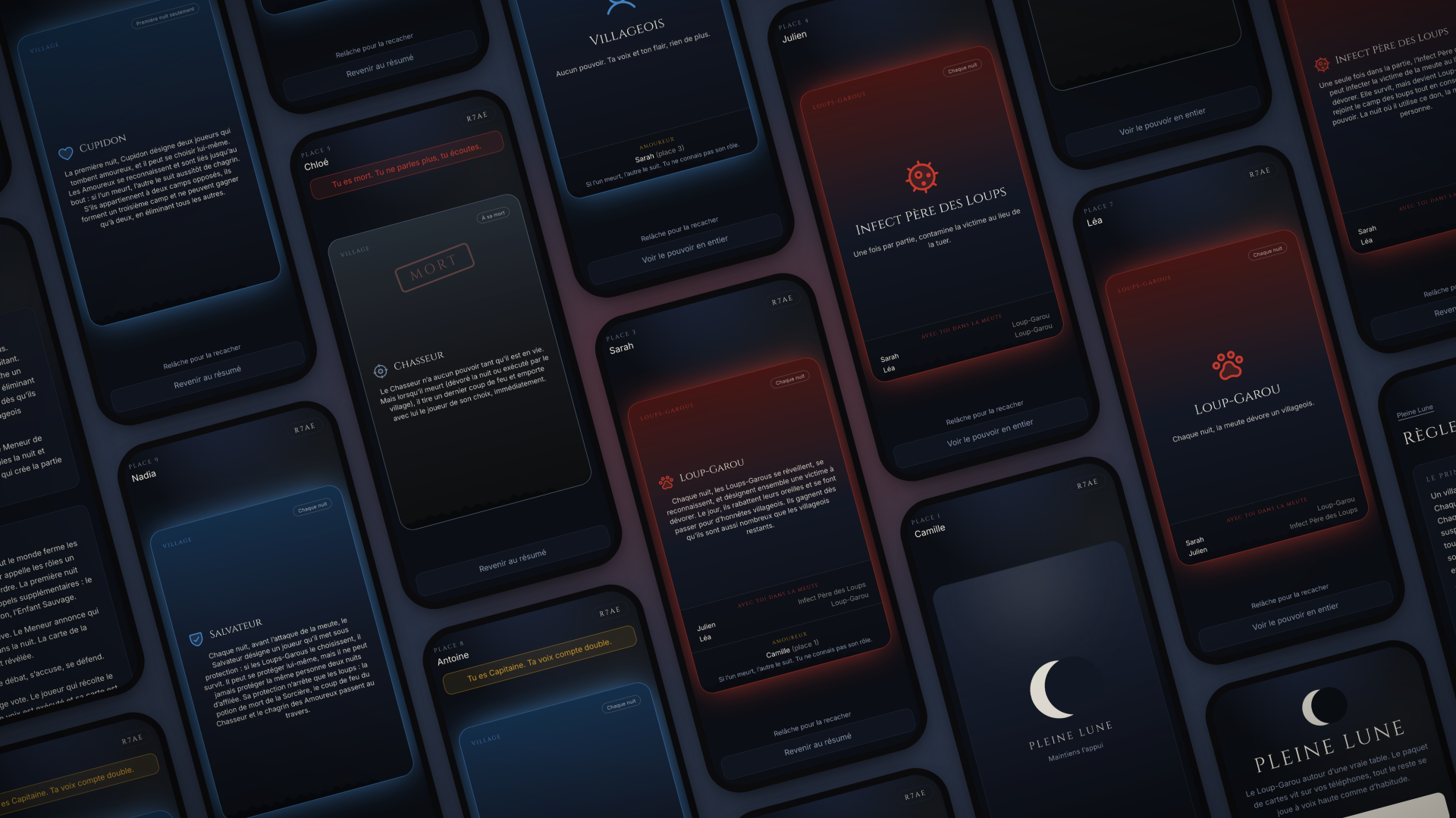 Pleine Lune - Jeu de déduction sociale sur mobile
