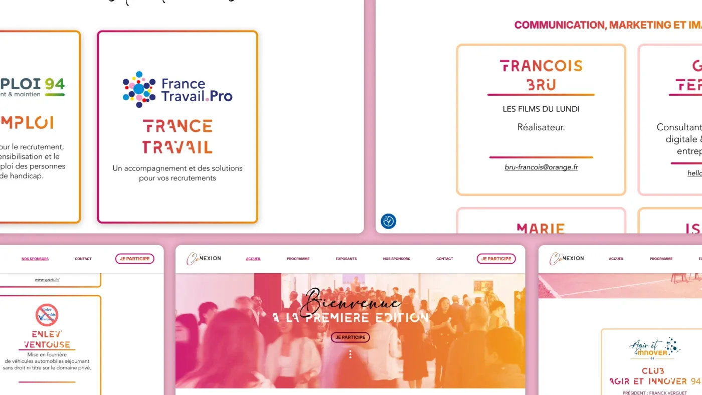 Co’Nexion : un site vitrine pour fédérer les entrepreneurs de Sucy-en-Brie · image 2