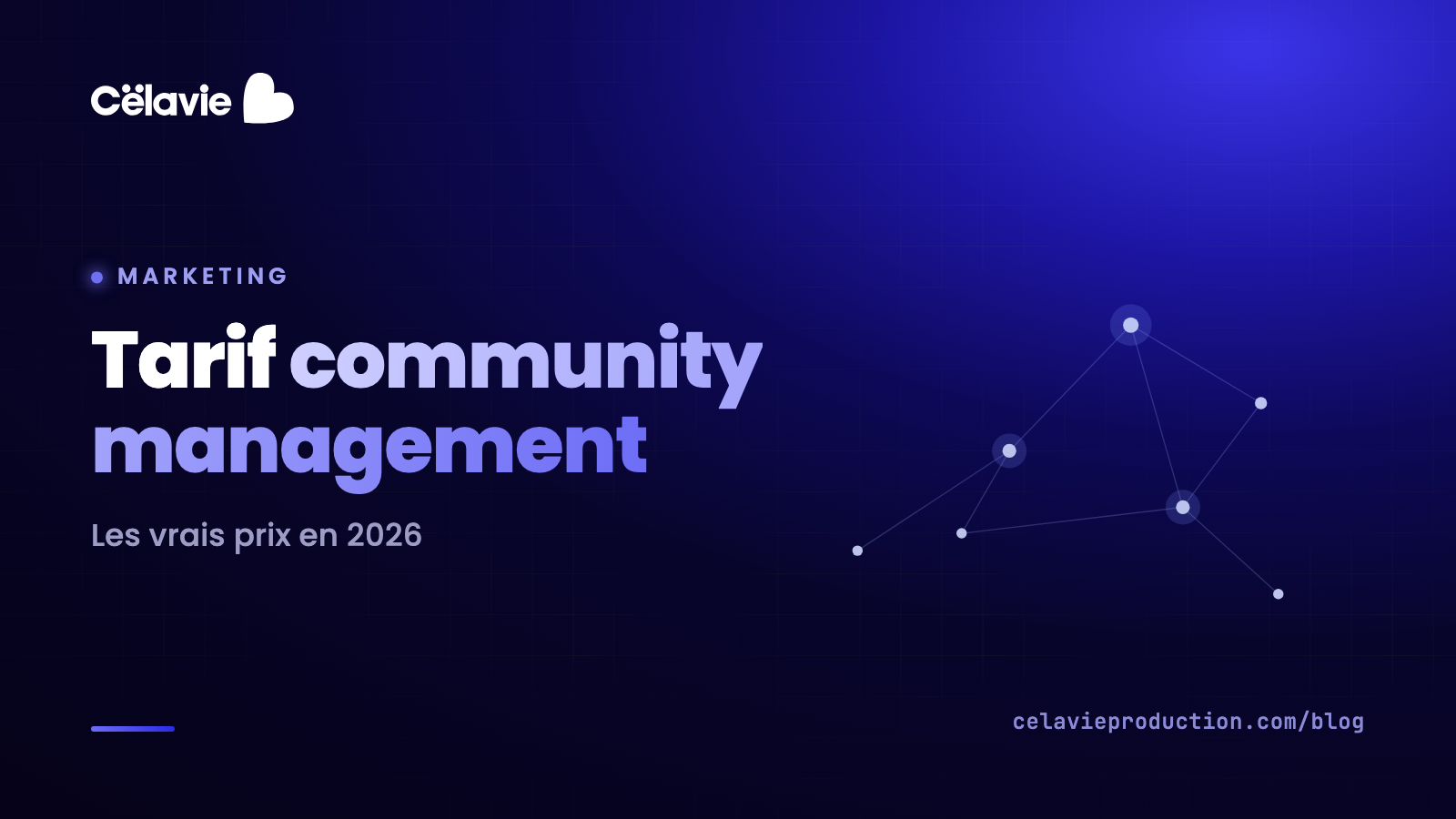 Tarif community management 2026 : prix et modèles pour PME