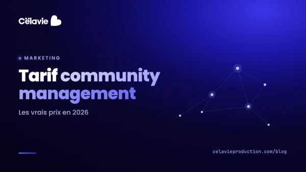 Tarif community management 2026 : prix et modèles pour PME