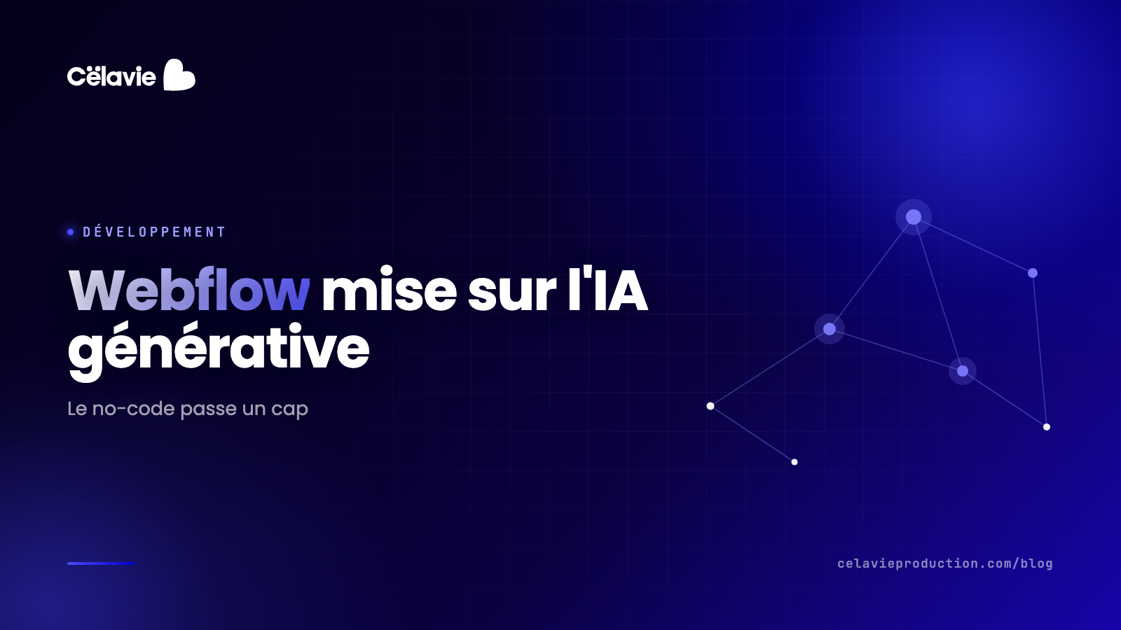Webflow révolutionne le développement no-code avec l'IA générative	