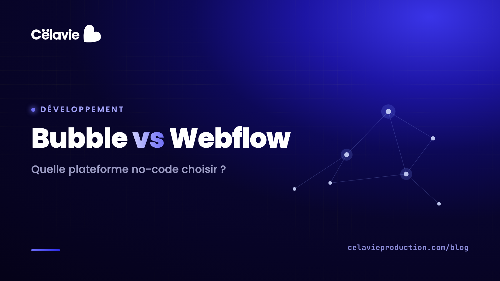 Bubble vs Webflow : app ou site, lequel choisir en 2026