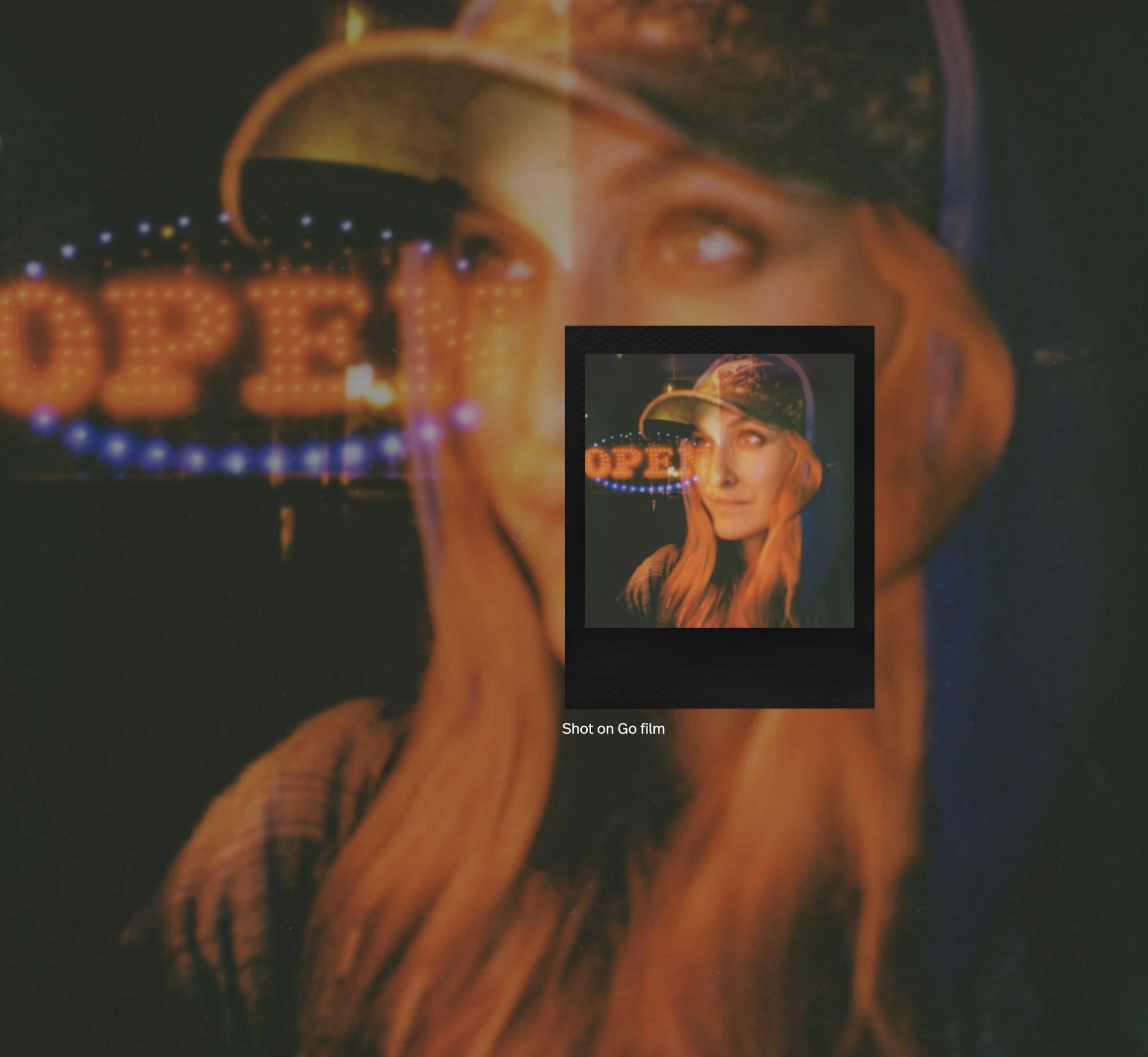 Go surreal with double exposure mode.