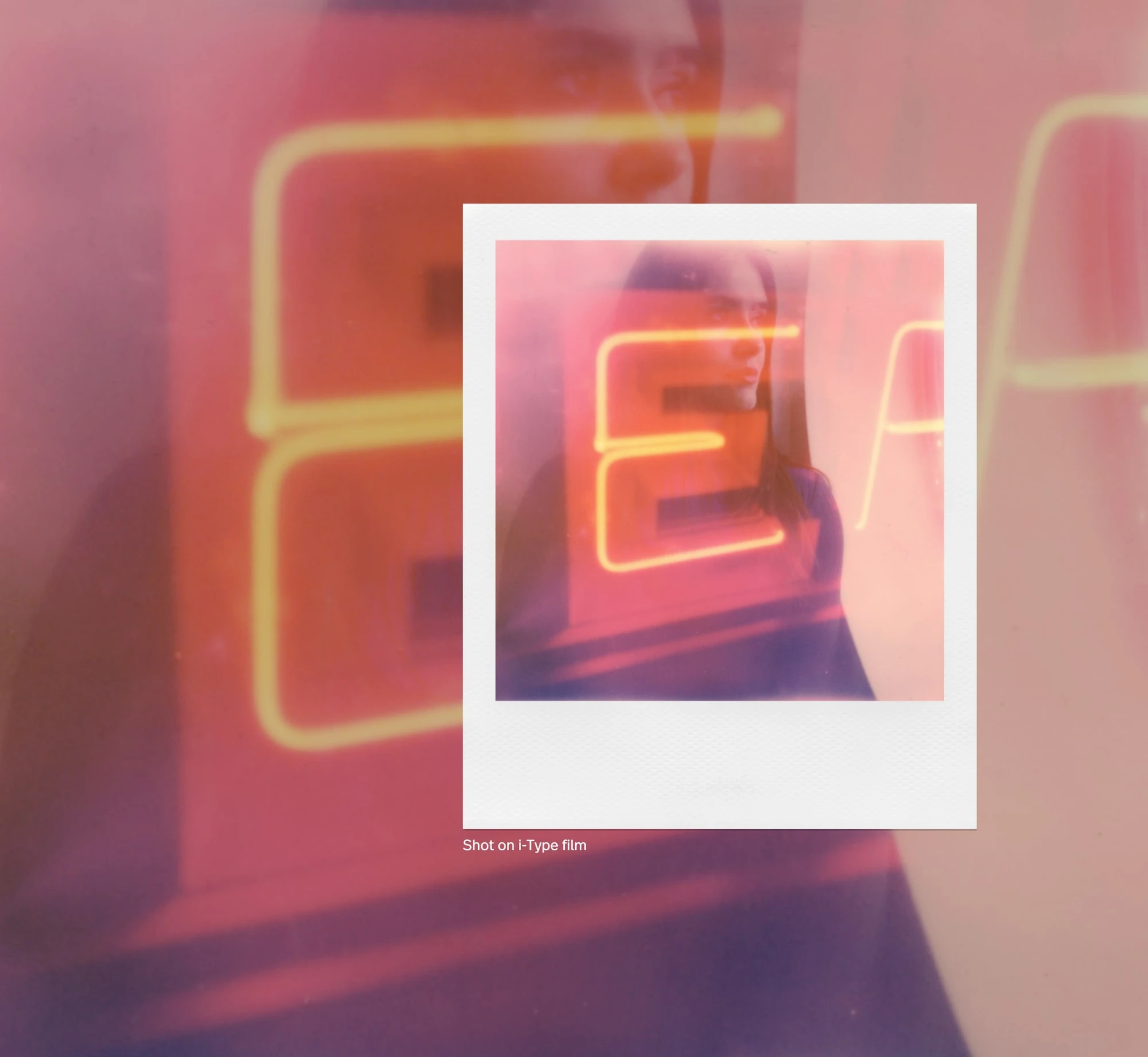 Make it surreal with double exposure mode.