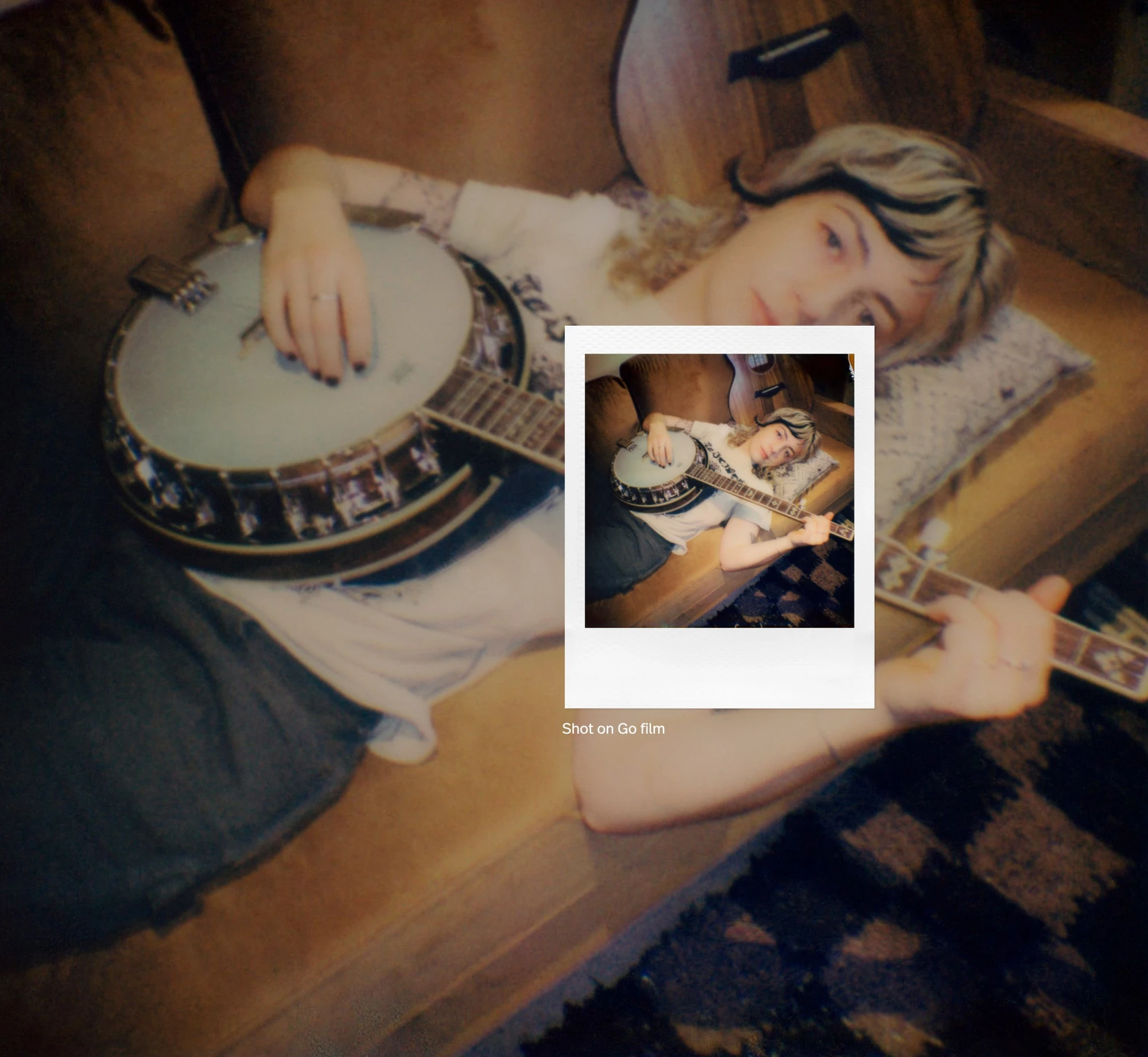 Capture real life on Polaroid Go film.