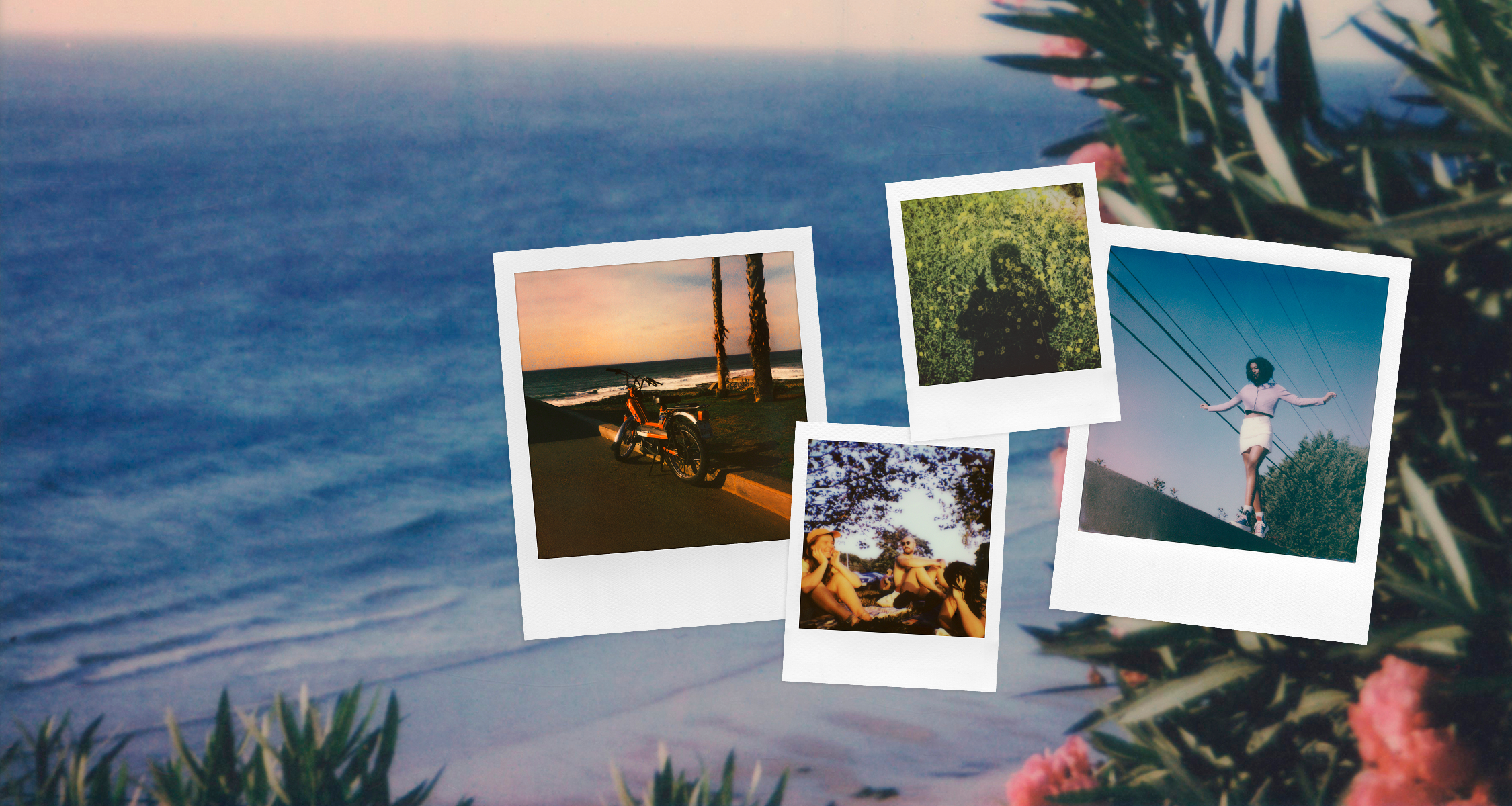 Polaroid Summer Banner