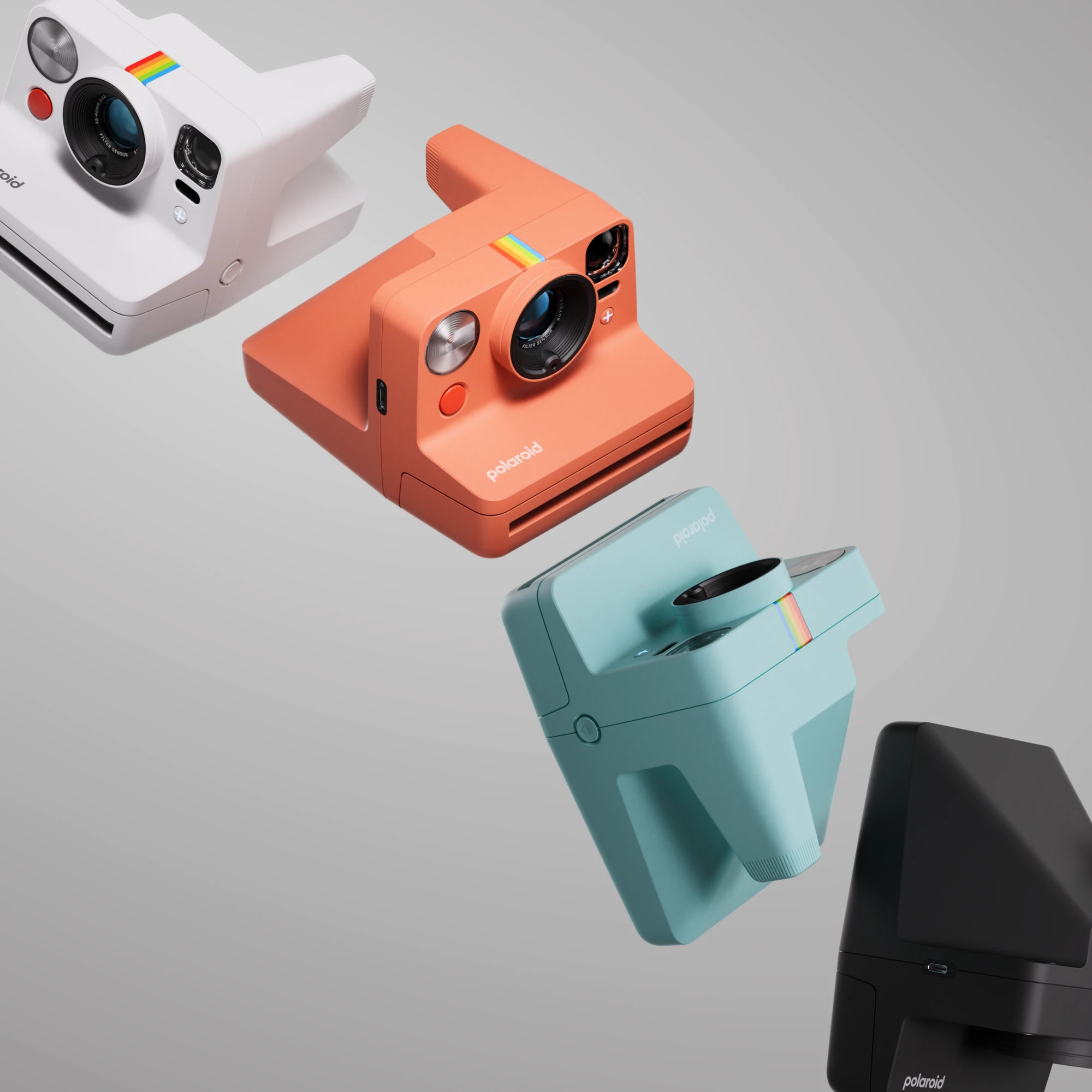 Available in four bold new colors.
