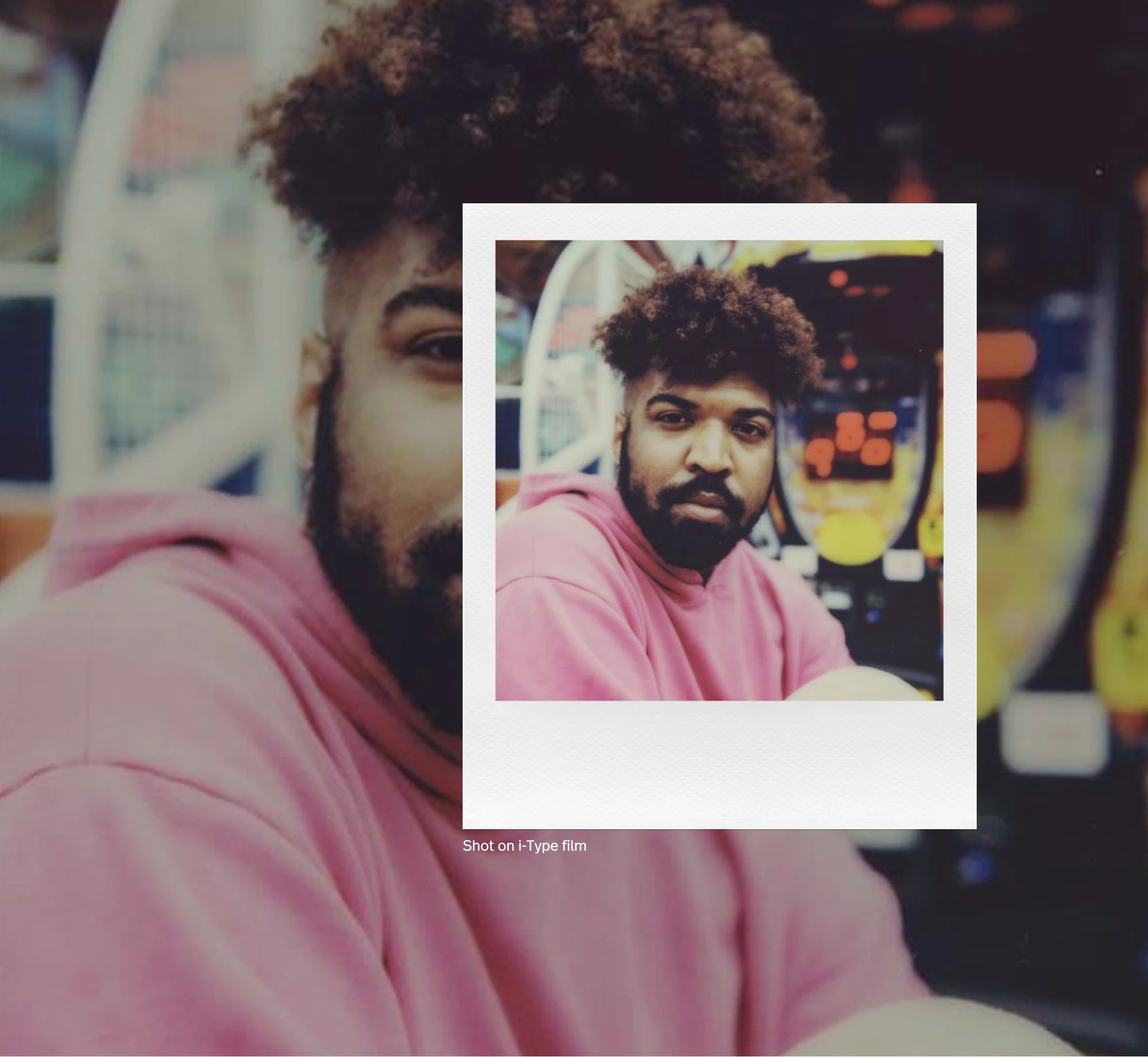 Takes iconic, full-sized Polaroid pictures.