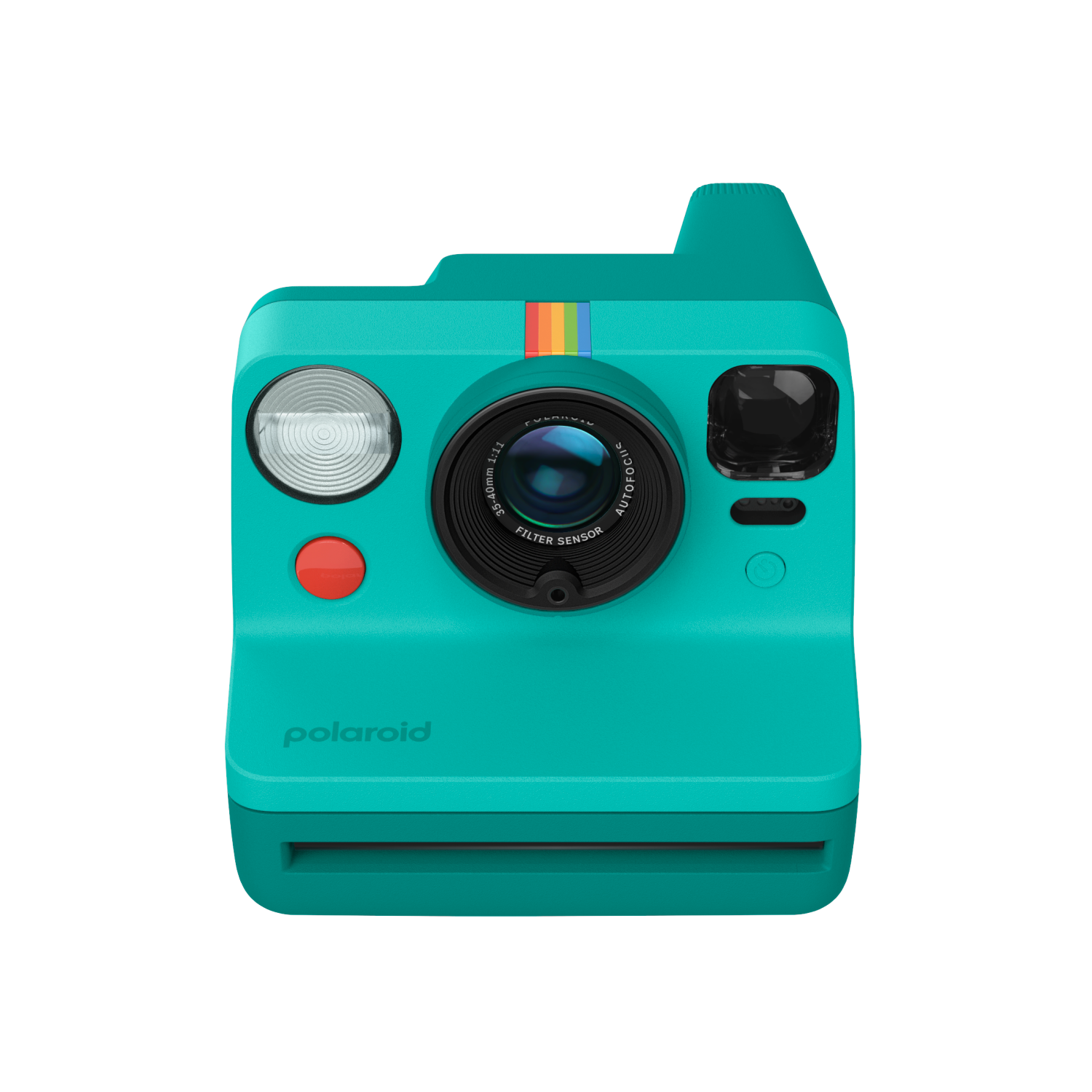 Polaroid Now Instant Camera, Generation 3, Teal · camera only. Present-day product.
