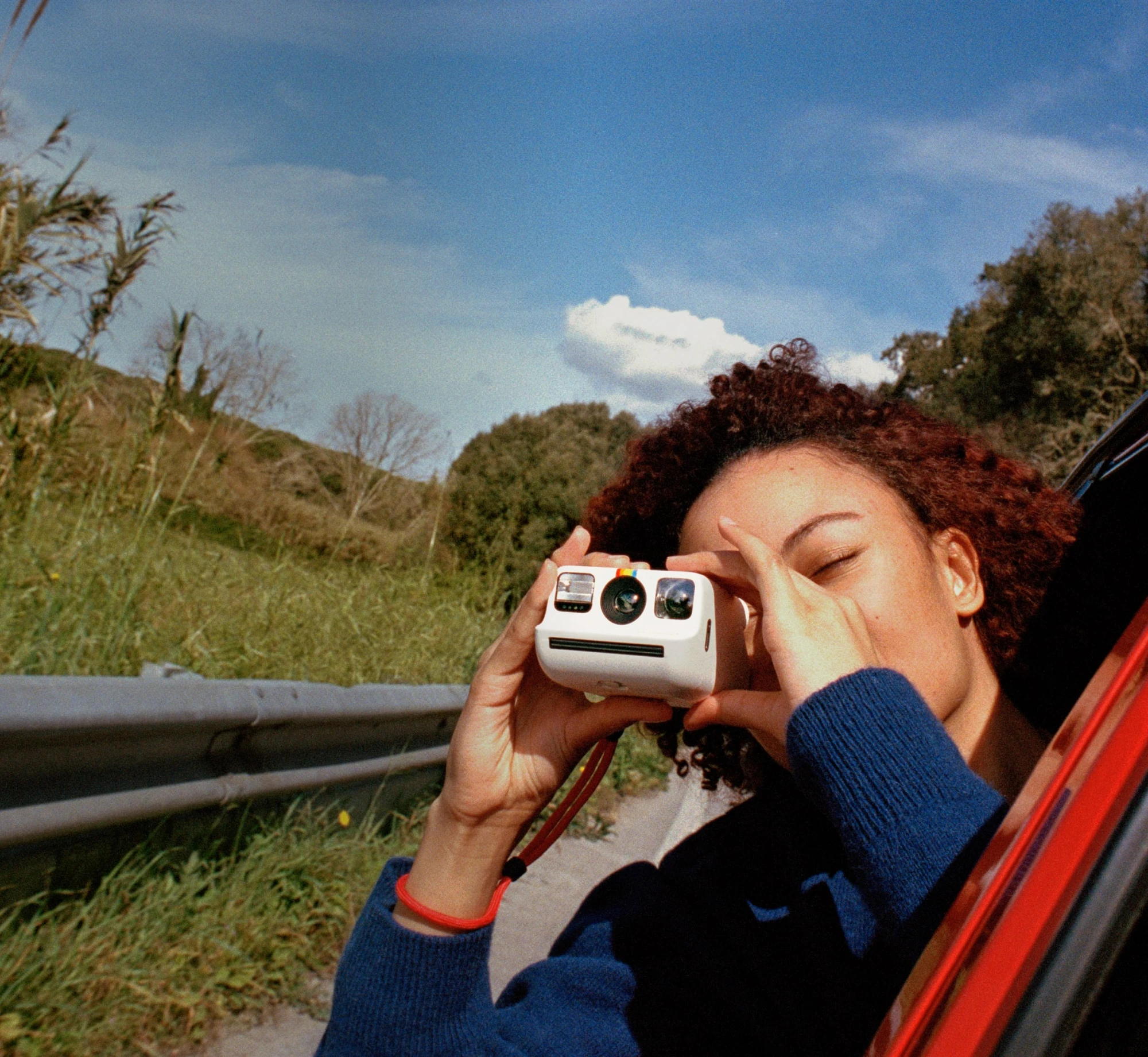 The world's smallest analog instant camera.