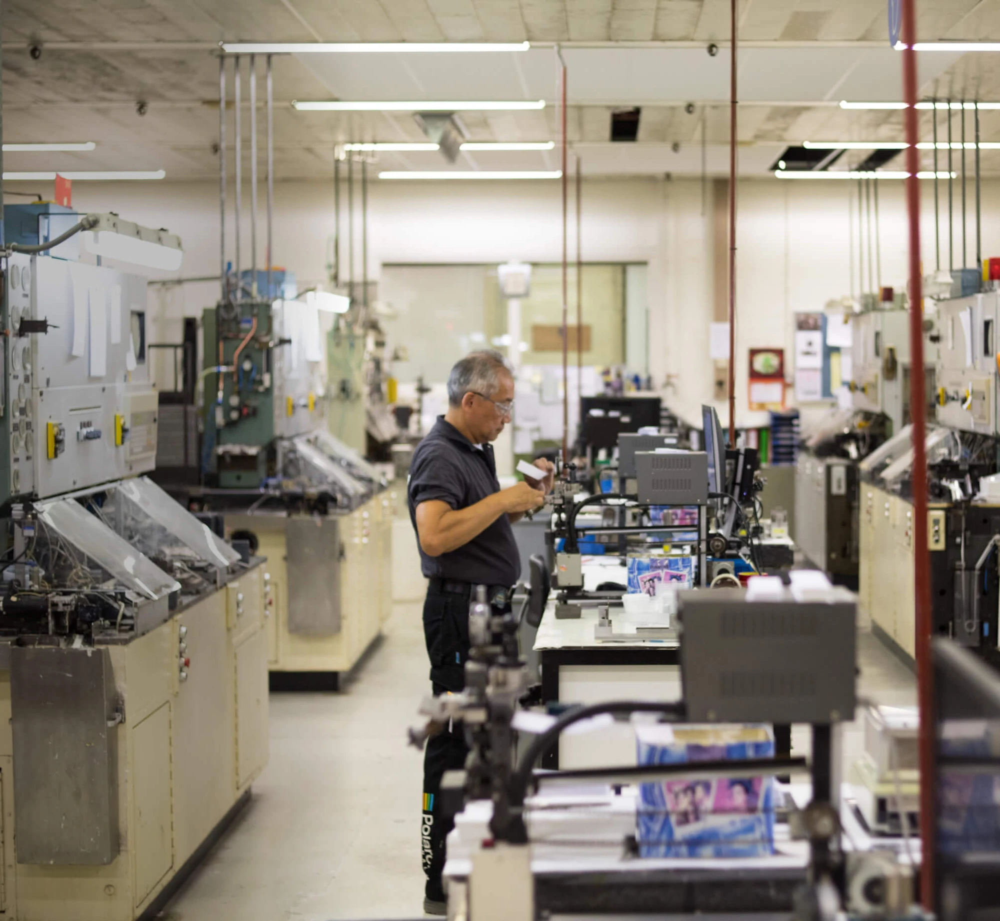 Made in the Netherlands at the last Polaroid film factory.