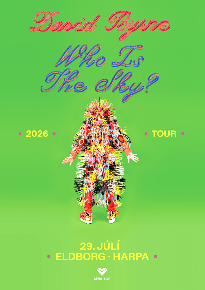 David Byrne in Eldborg