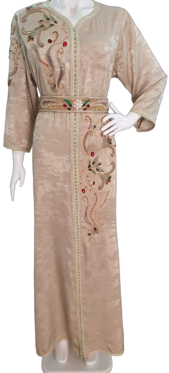 Caftan Elegant Perlée
