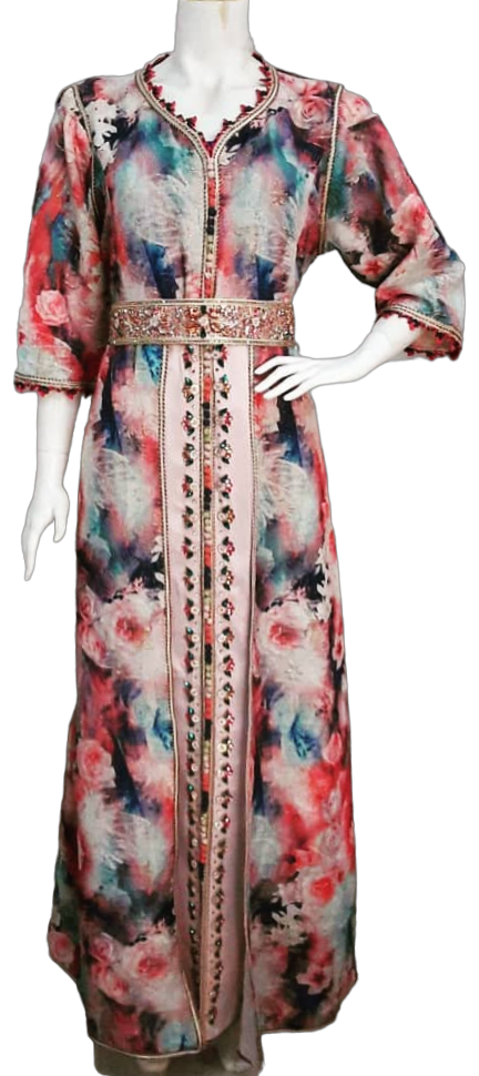 Brocart Satiné & Perlage Délicat