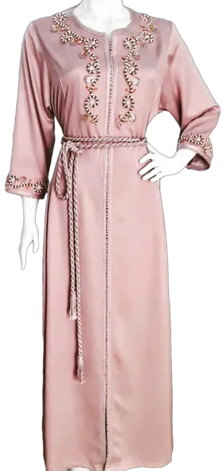 Caftan Perlé & Ceinture Mejdoul