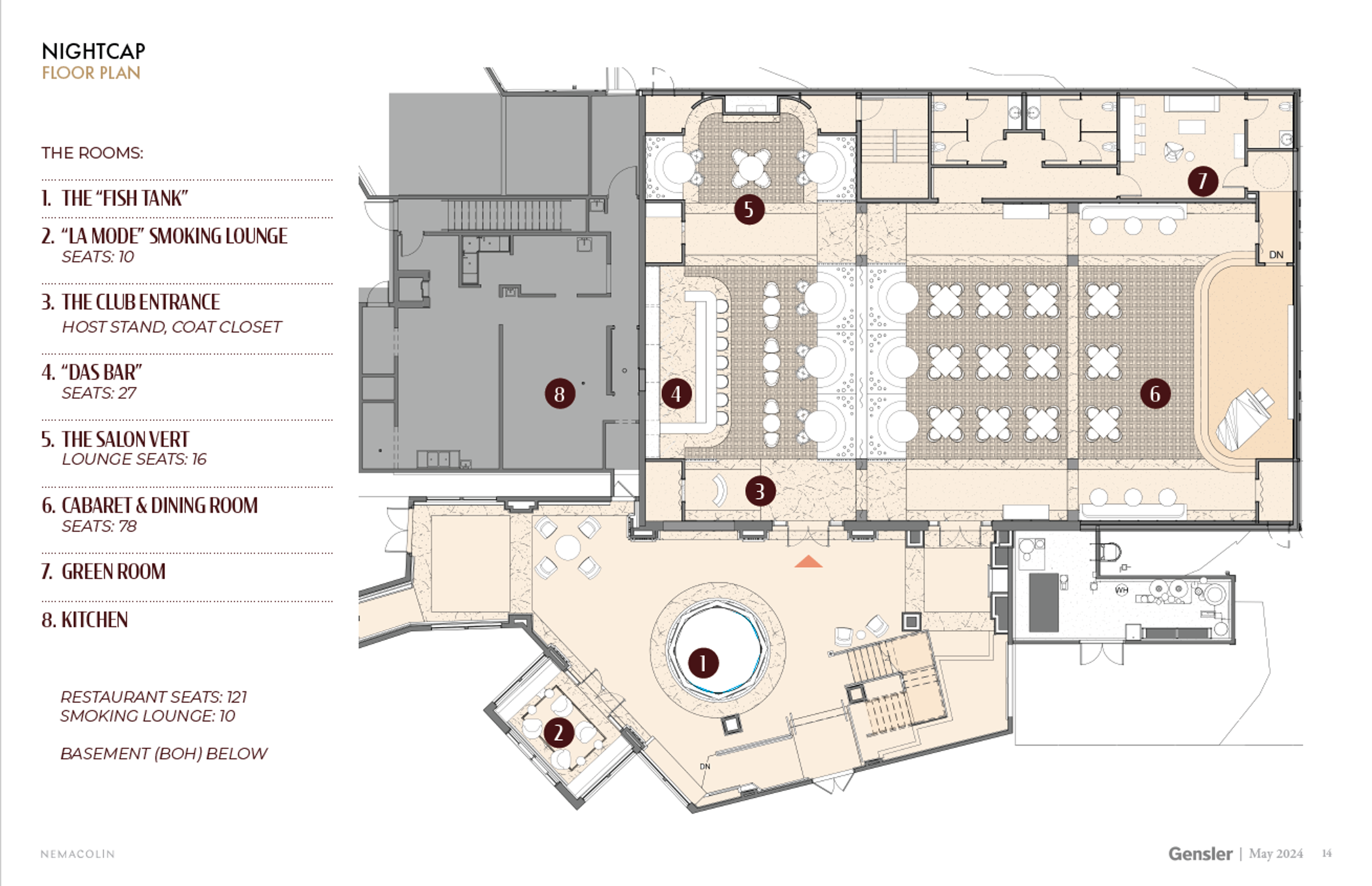Nightcap Initial Floor Plan