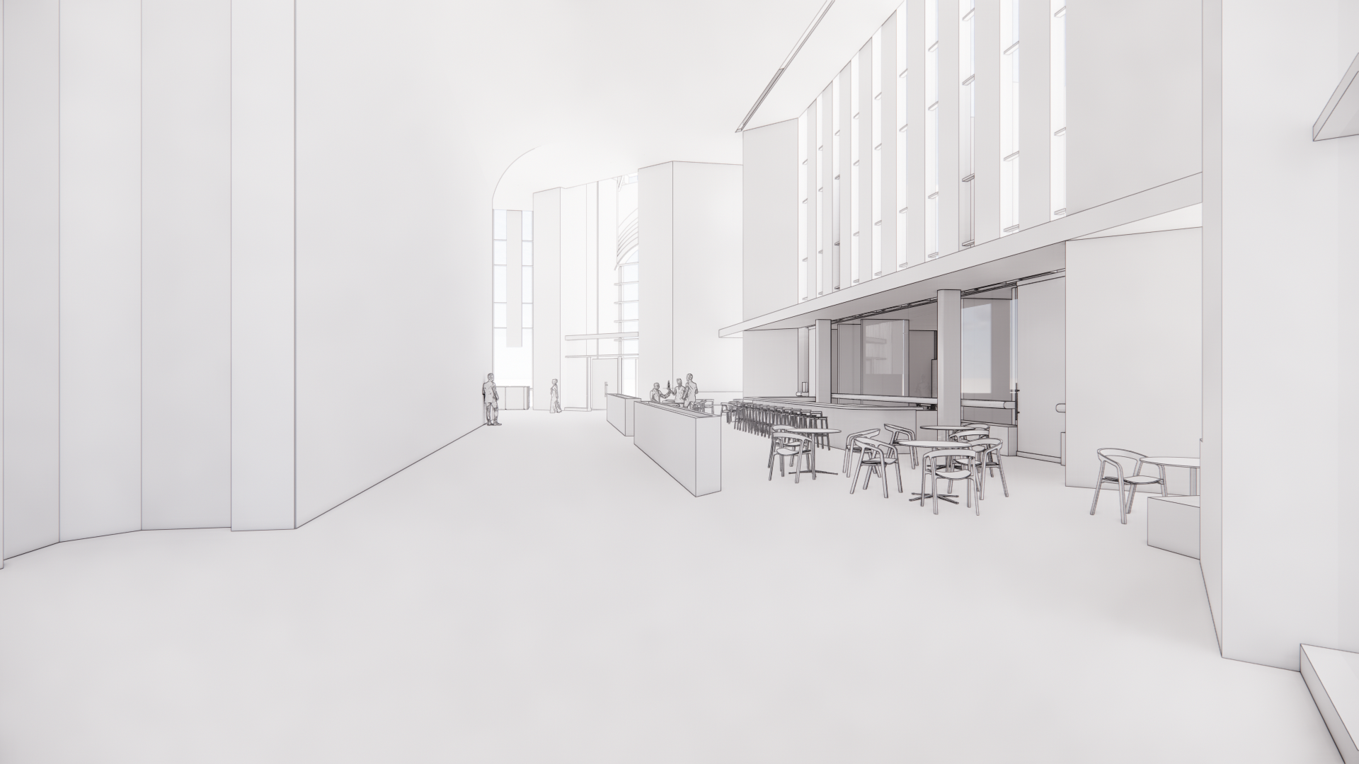 Spire Cafe Area