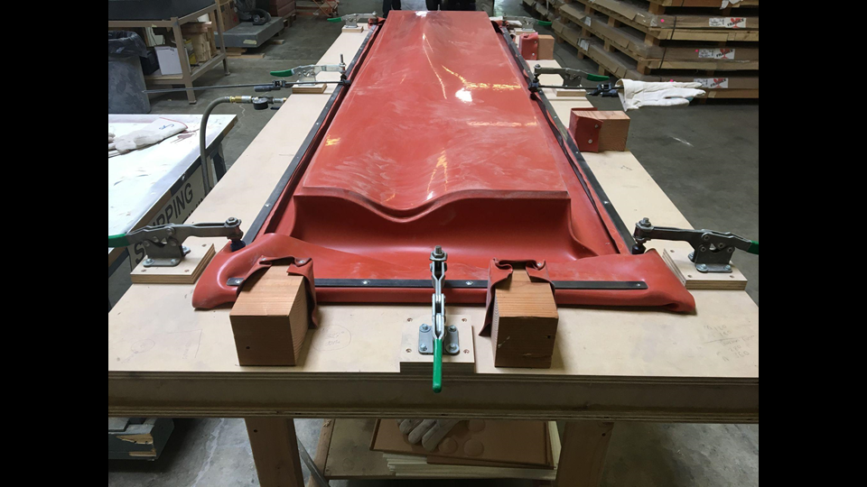 Office Façade Corian Thermoforming