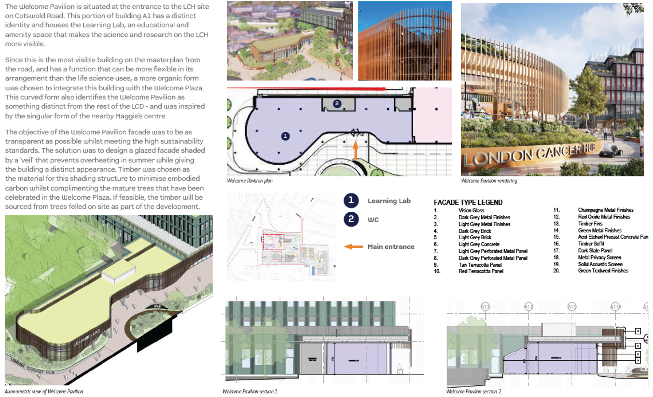 Learning Lab and Welcome Pavilion