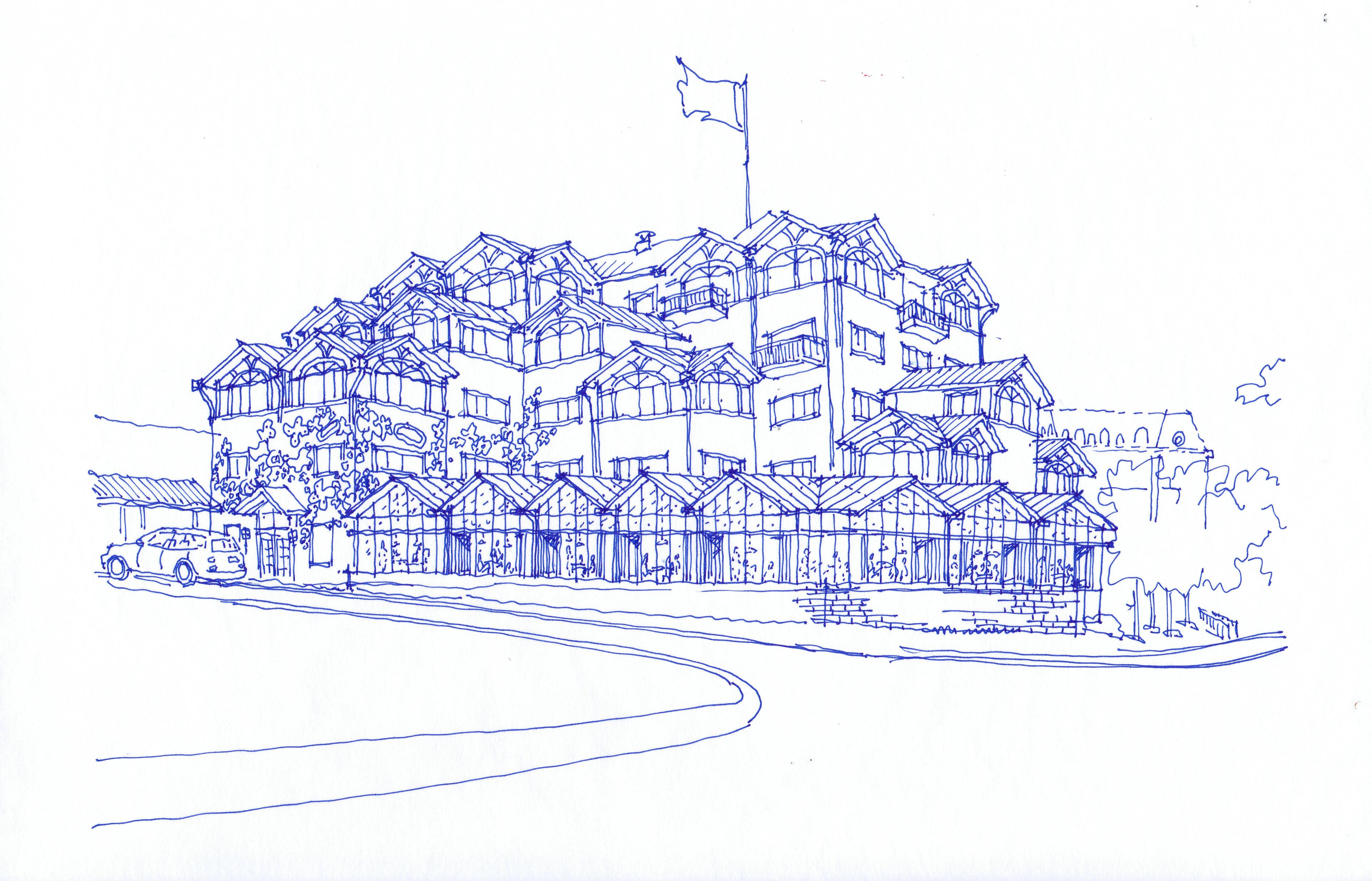 Annex Exterior Sketch