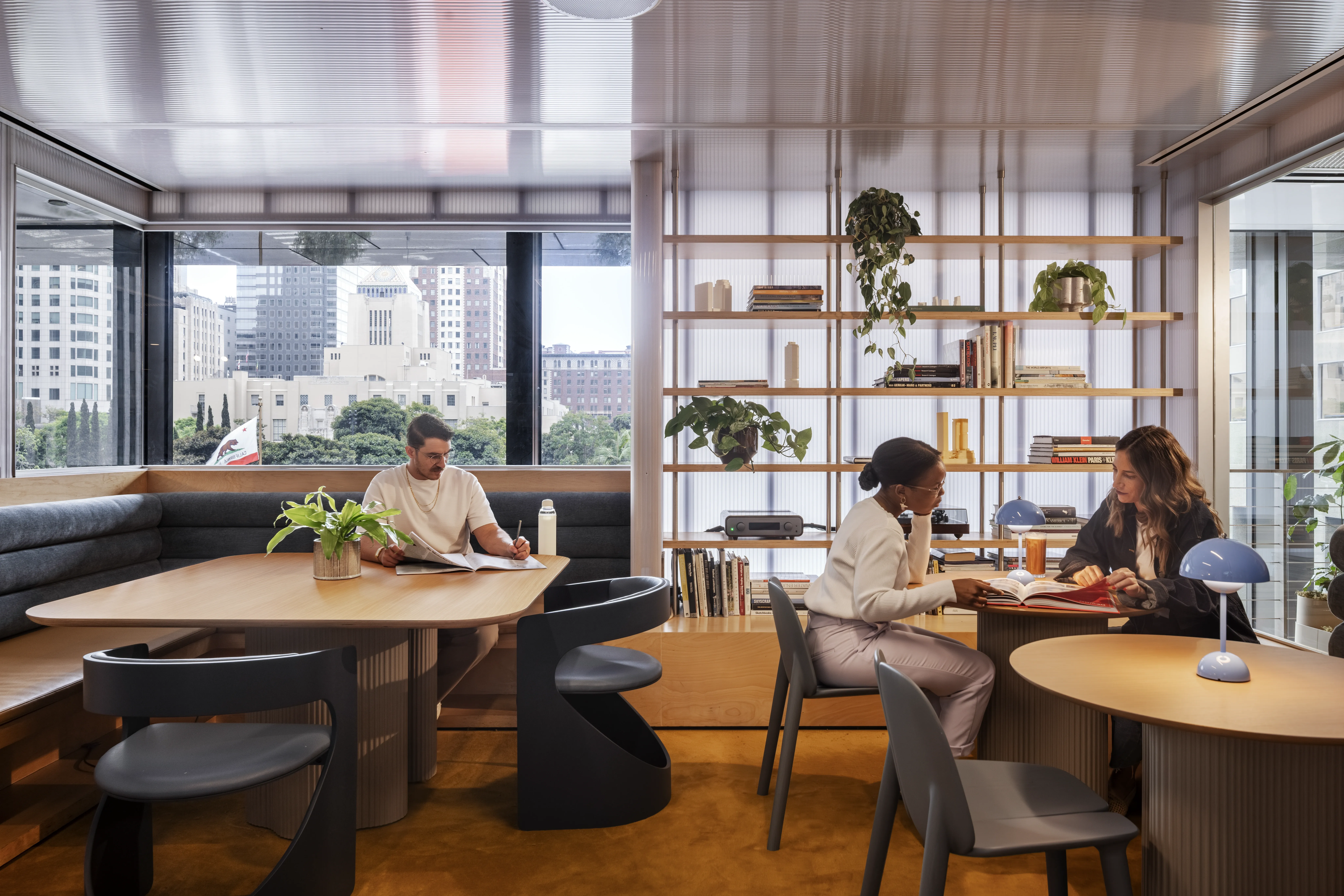 Gensler LA office communal space