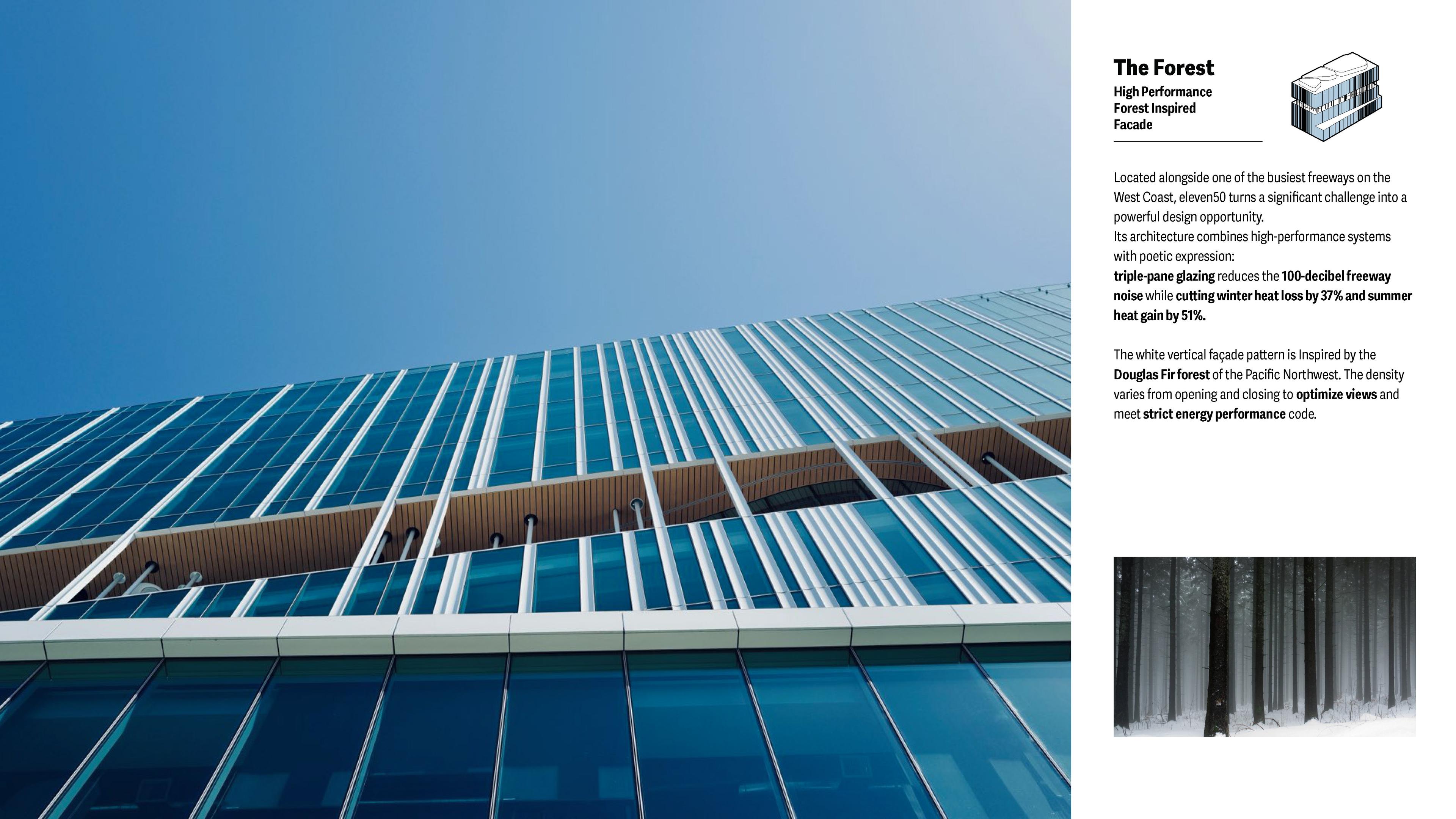 The Forest Idea: High Performance Forest Inspired Façade