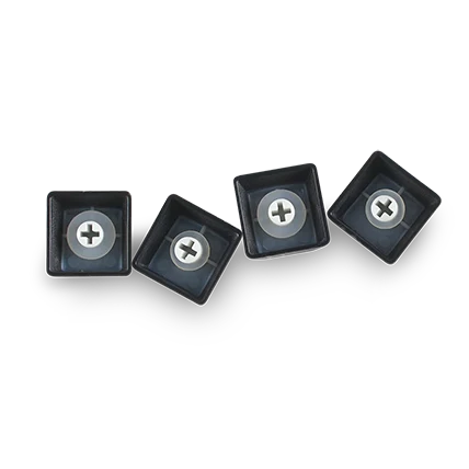MX Switch O-Ring Dampeners - Black 70A - Paradise Arcade Shop