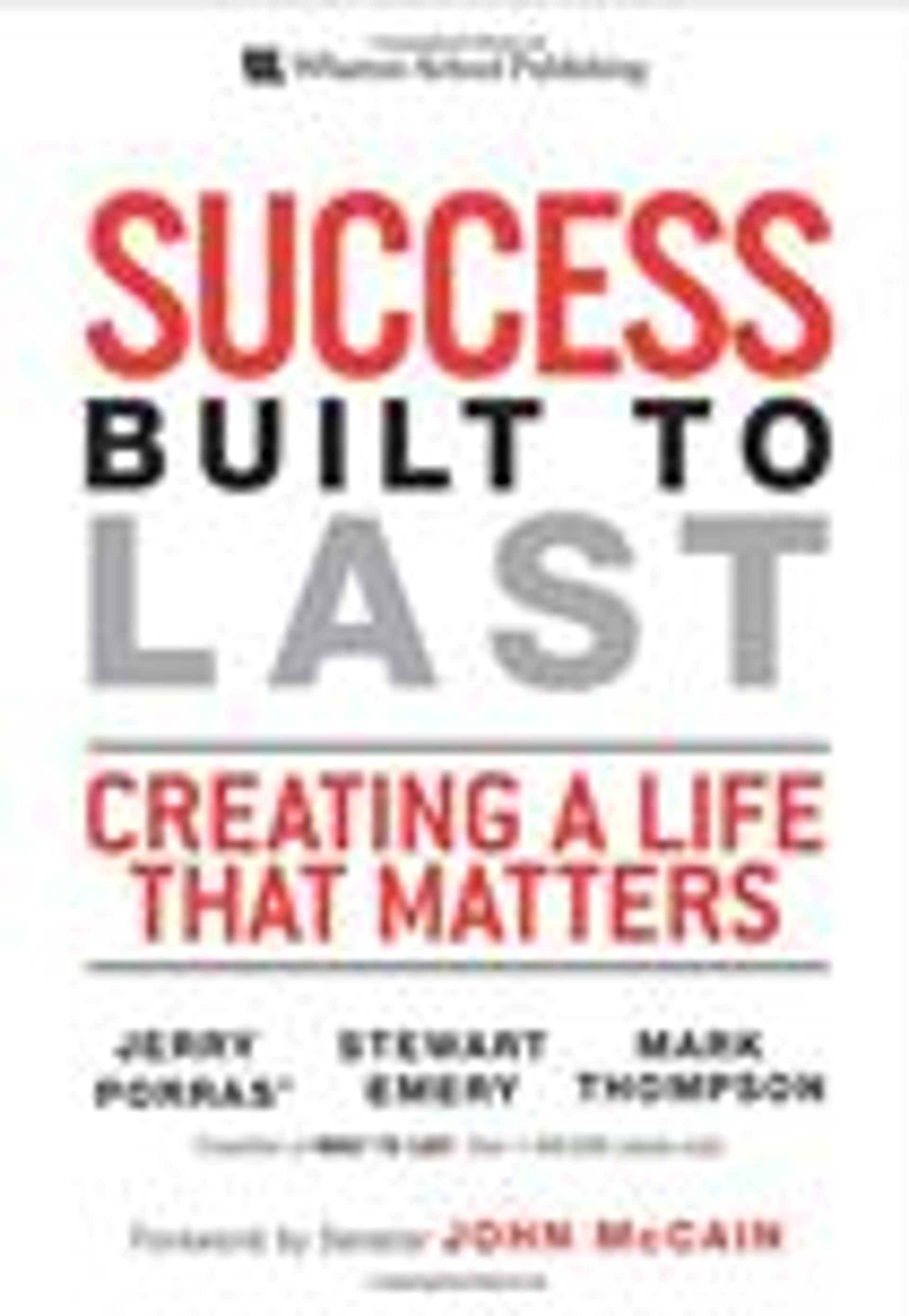 Success Built to Last