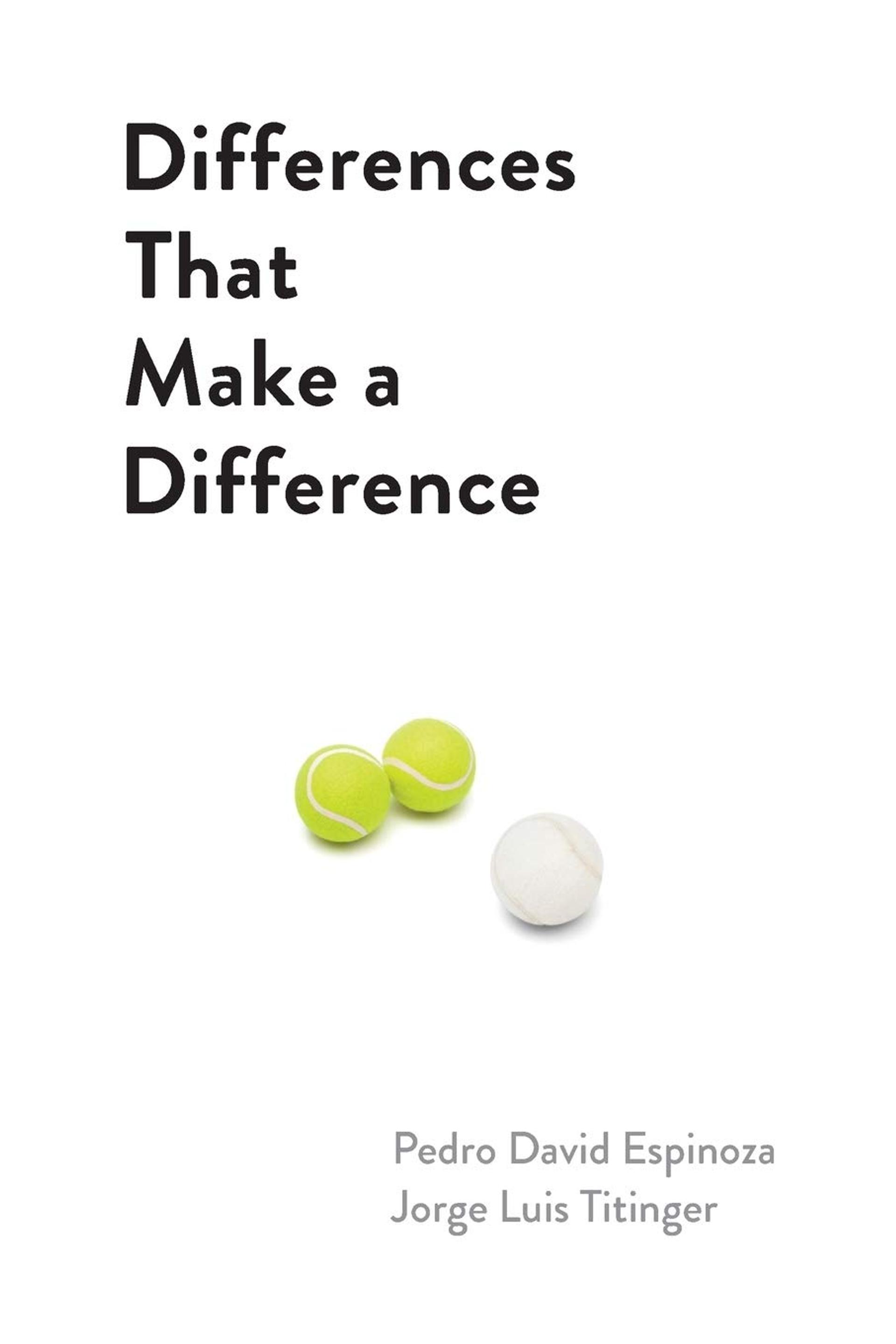 Differences That Make A Difference