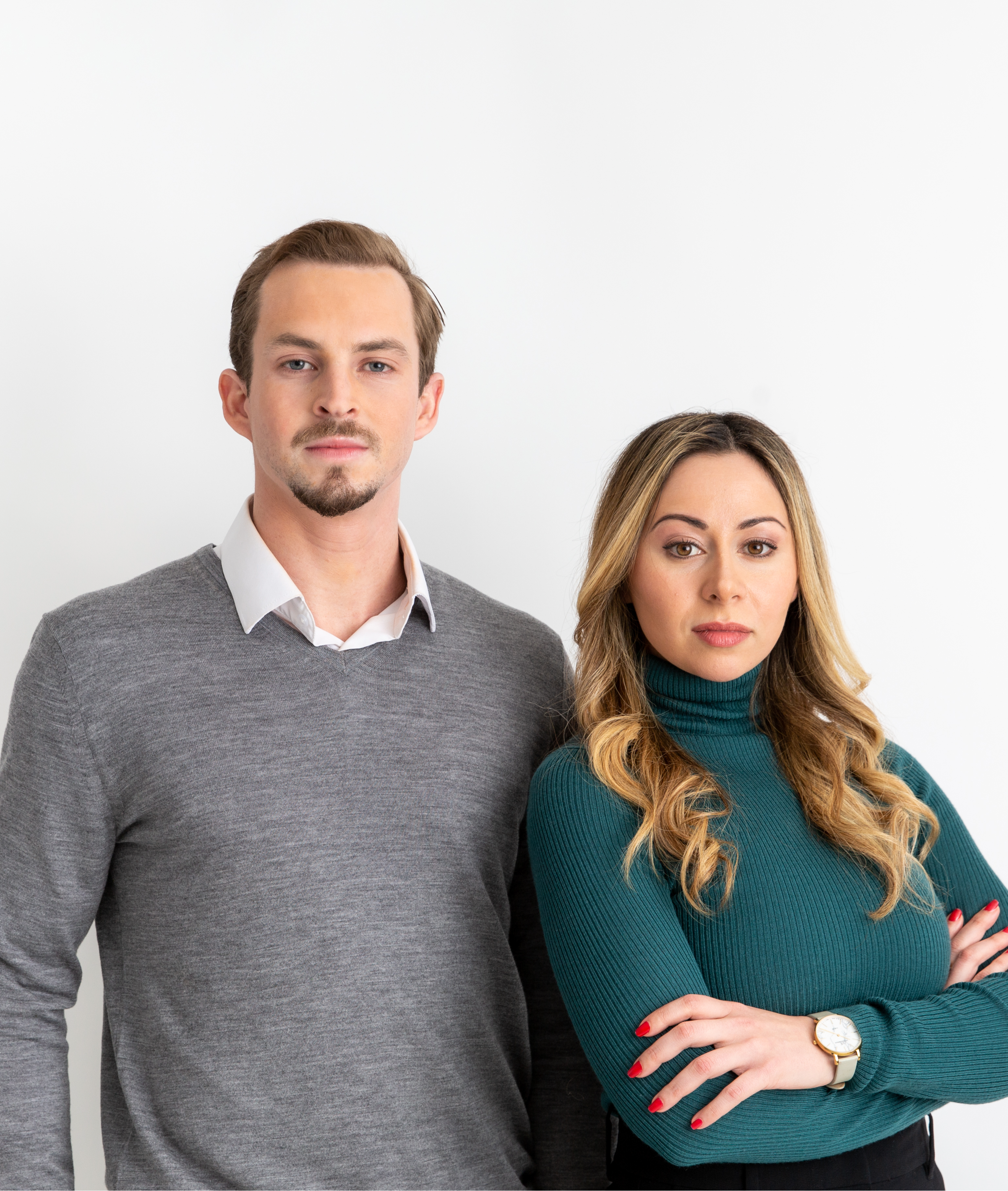 Sahar Yousef and Lucas Miller