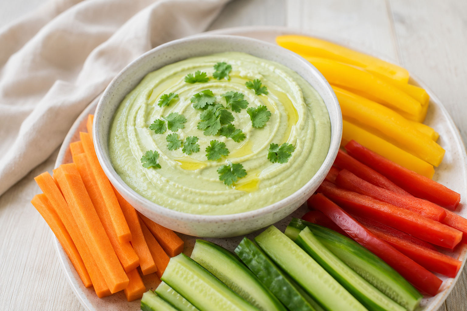 Creamy Avocado & White Bean Dip — from The Fiber-Maxxing Cookbook