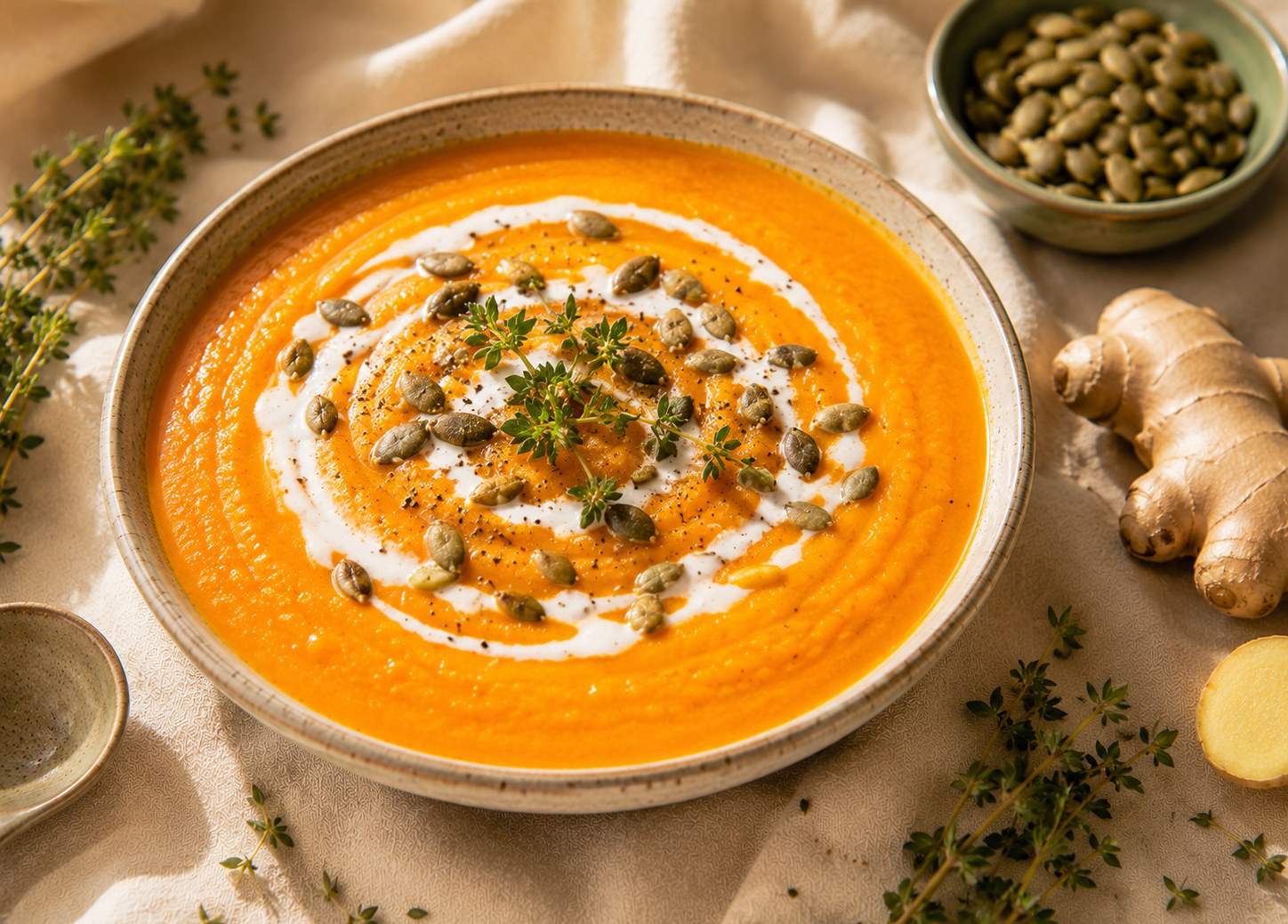 Carrot Ginger Soup — from The Anti-Inflammatory Edit