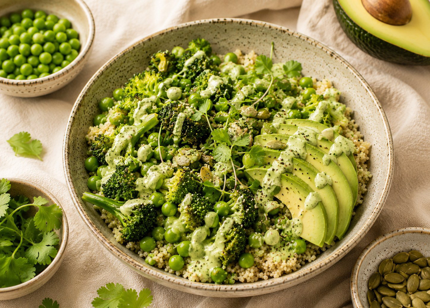 Green Goddess Quinoa Bowl — from The Anti-Inflammatory Edit