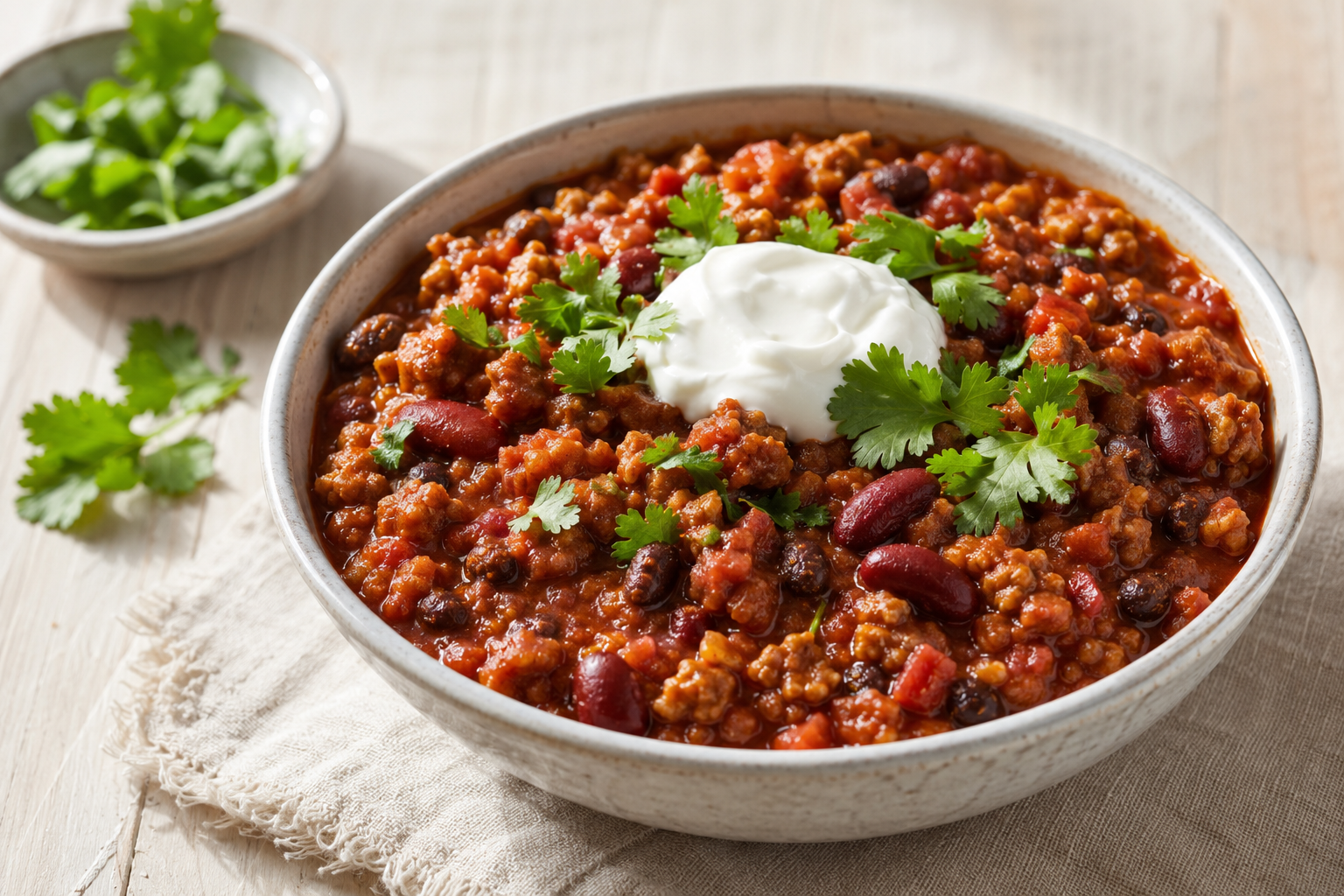 High-Fiber Turkey Chili with Black Beans — from The Fiber-Maxxing Cookbook