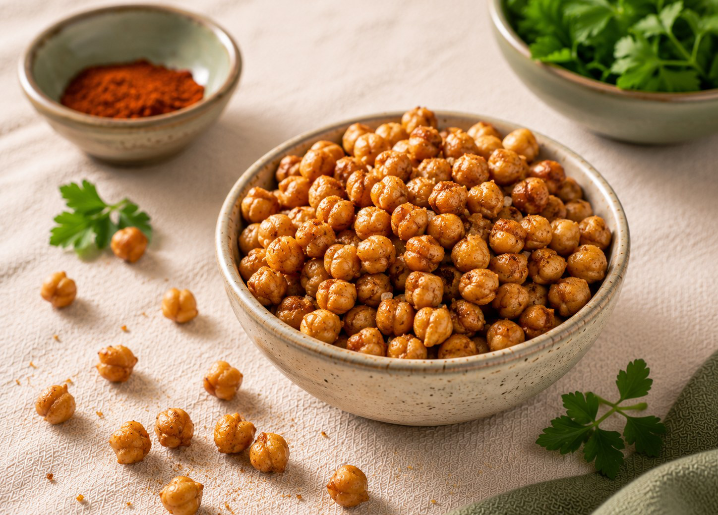 Turmeric Roasted Chickpeas — from The Anti-Inflammatory Edit
