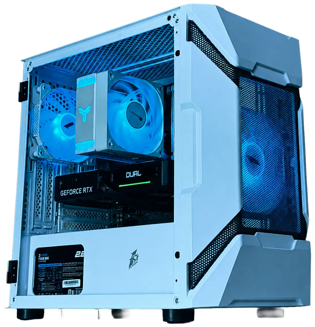 Ігровий ПК Kondor PC під час стрес-тестування перед відправкою