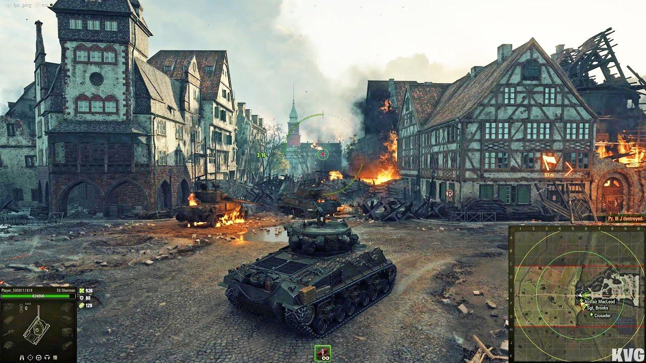 Тест World of Tanks на реальному ігровому ПК