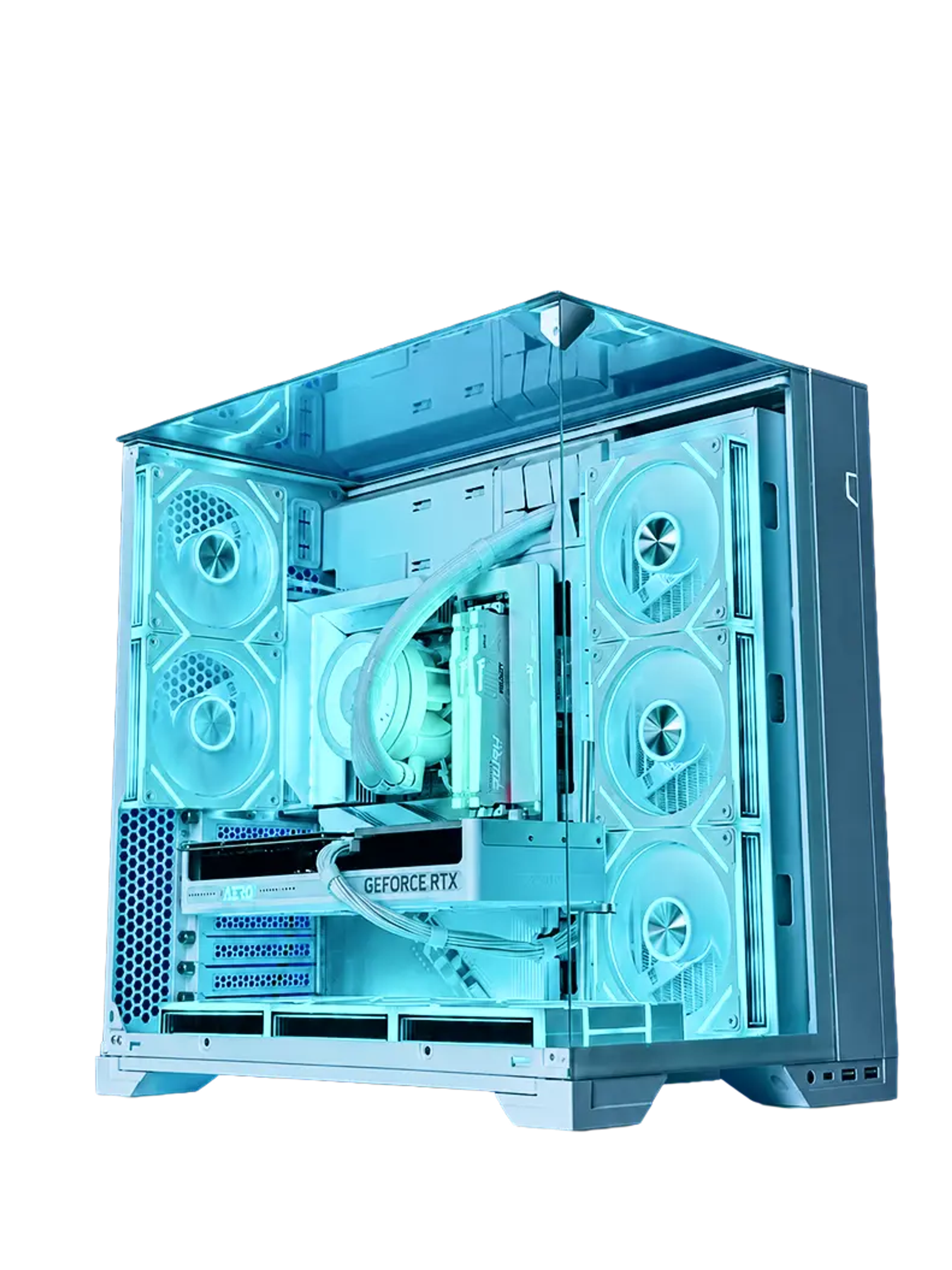 Внутрішня компоновка ігрового ПК Kondor PC, збірка з RTX 4070 і Ryzen 5 для ігор у 2026 році
