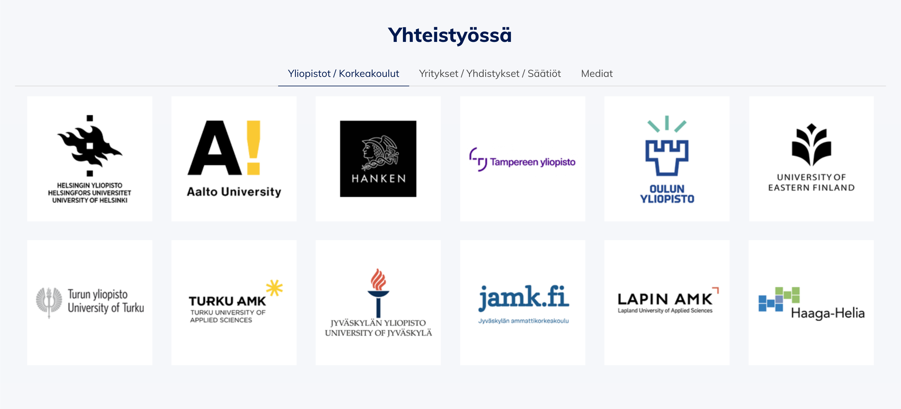 Higher education network