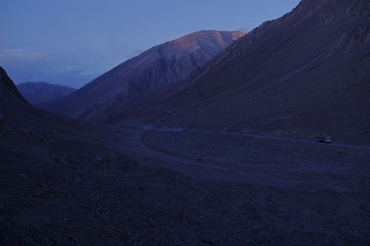 Mountain pass on a regional trade corridor