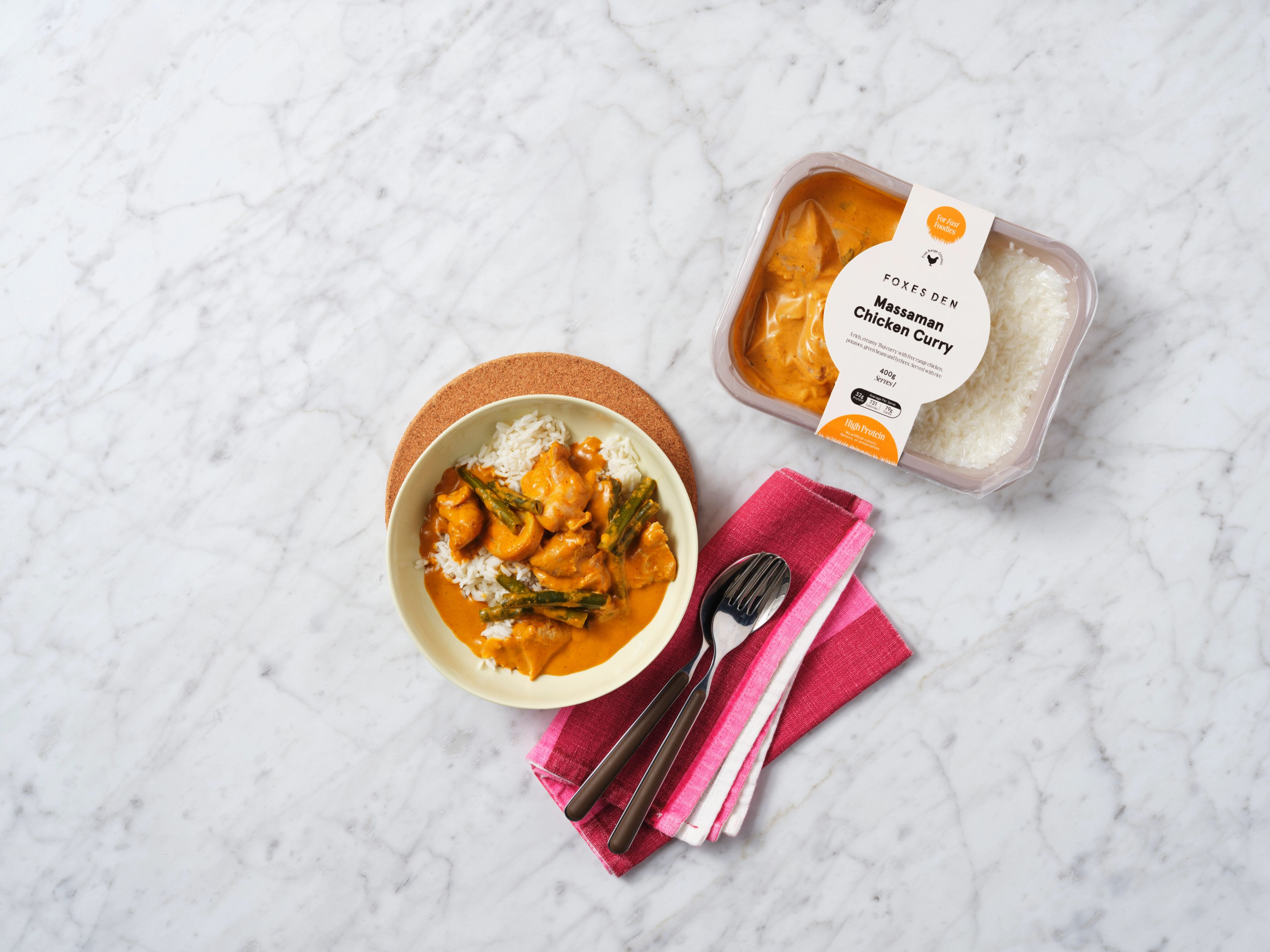 Massaman Chicken Curry with Rice